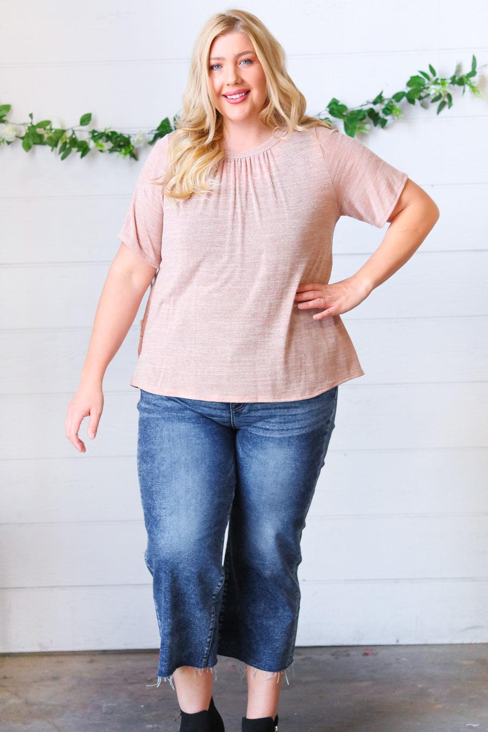 Misty Morning Tie Back Top - Atomic Wildflower