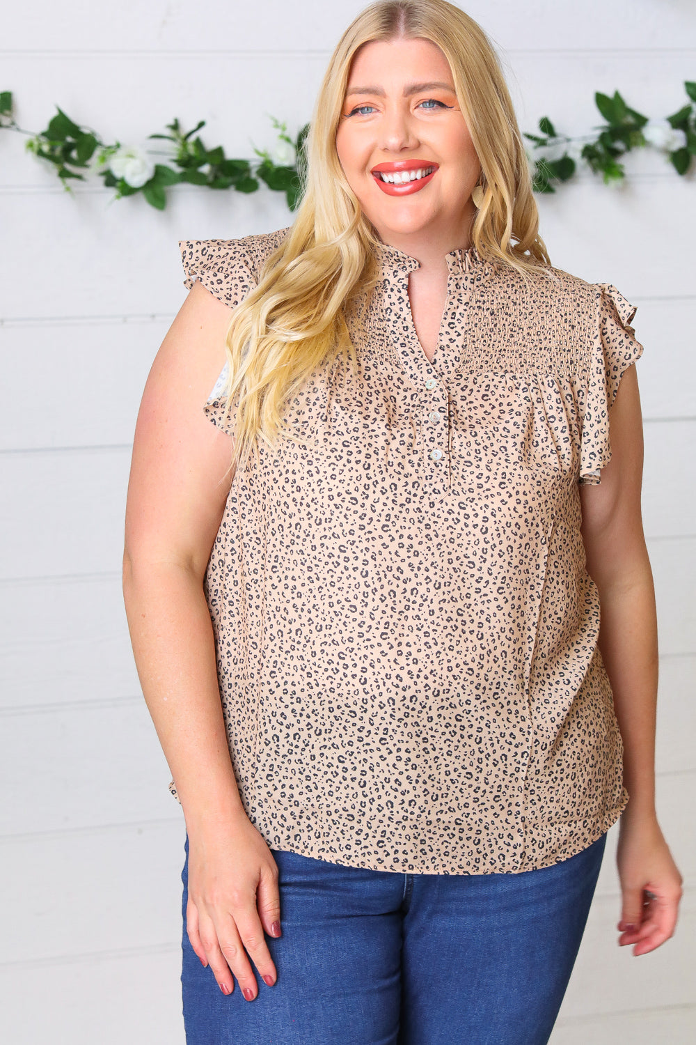 Real Love Animal Print Top