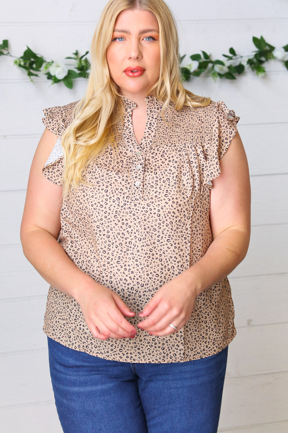 Real Love Animal Print Top