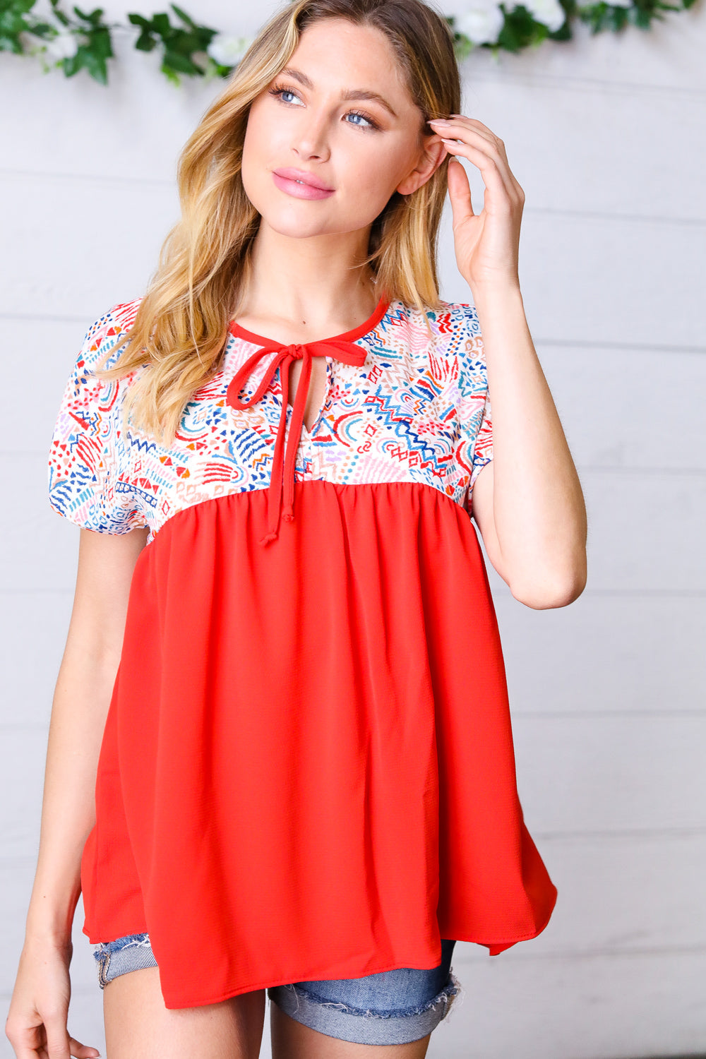 Set For Days Dolman Top - Atomic Wildflower