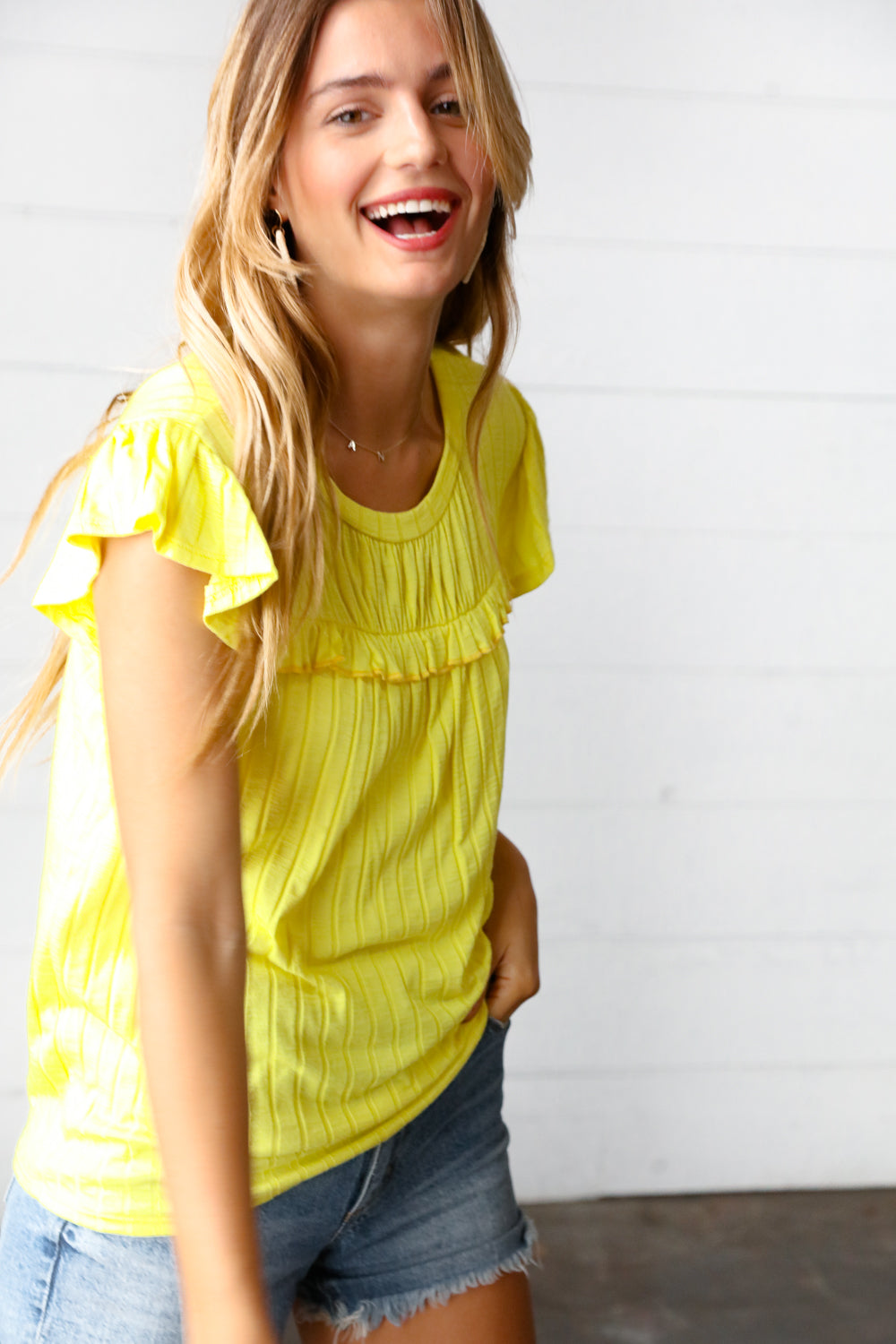 Frills & Thrills Frilled Top