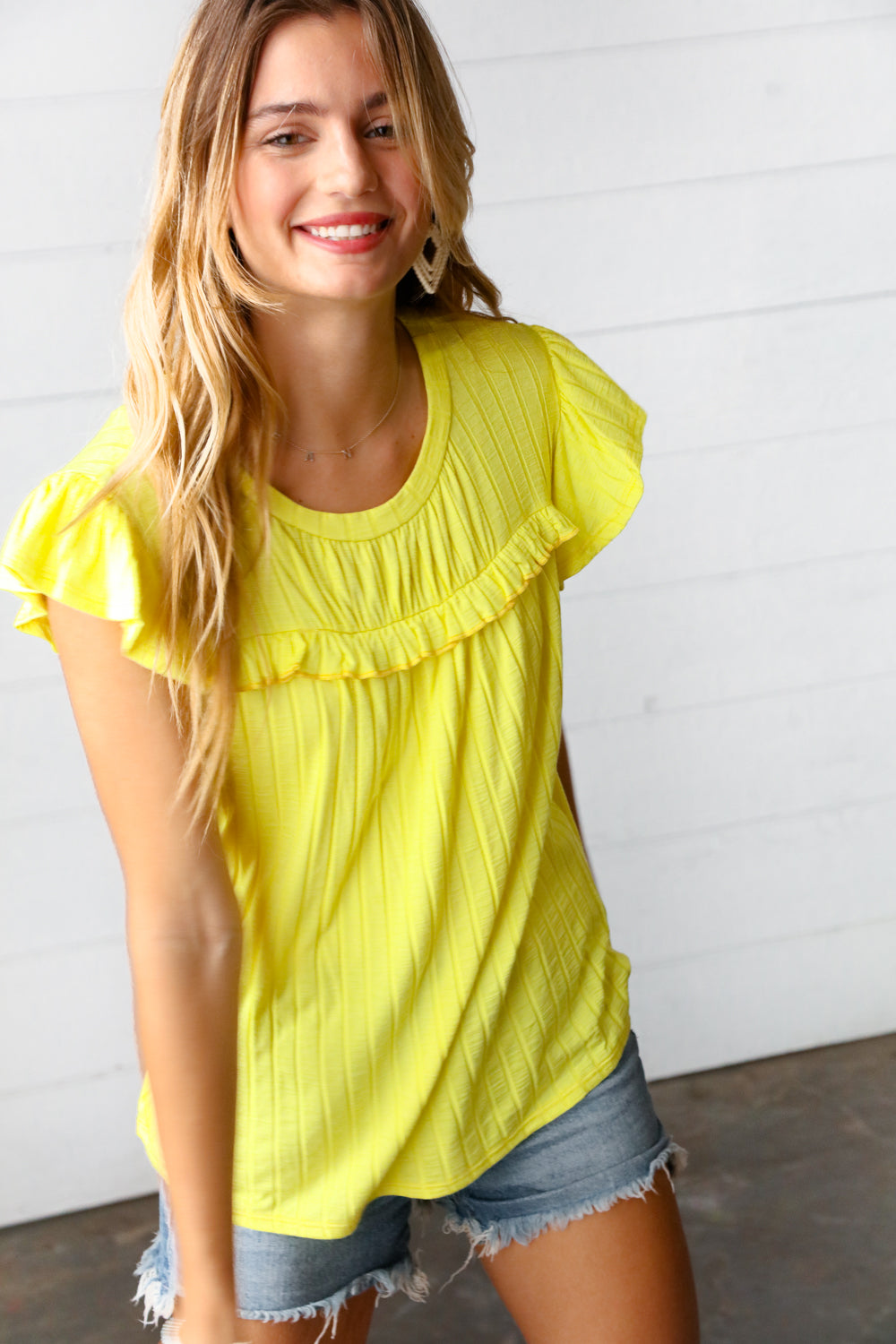 Frills & Thrills Frilled Top
