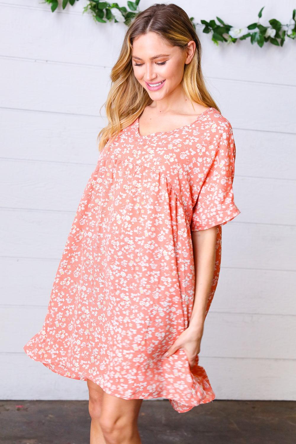 Well This Is Love Floral Dolman Dress