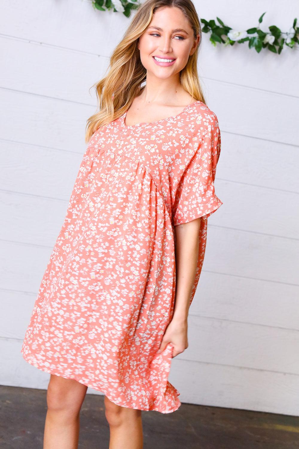 Well This Is Love Floral Dolman Dress