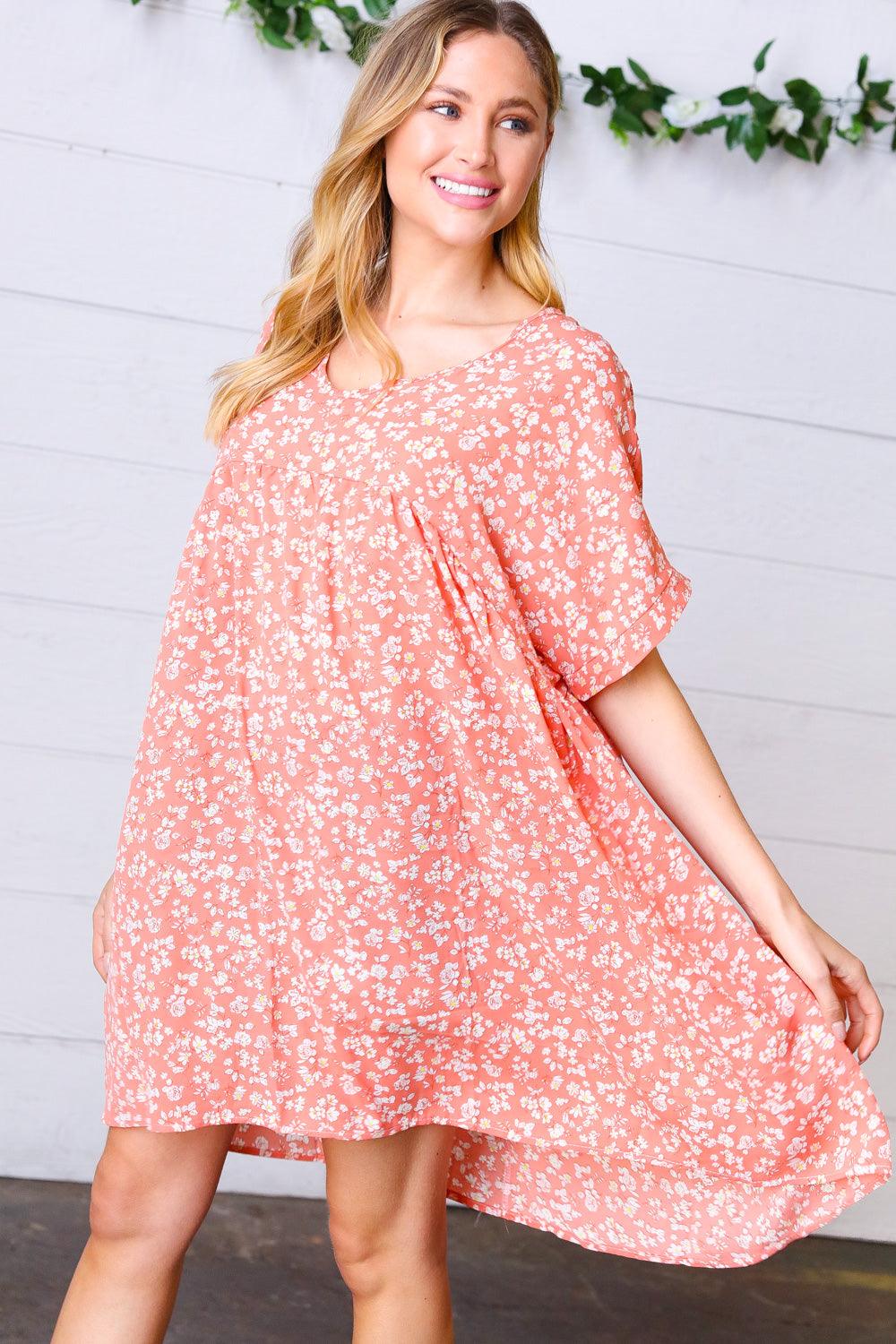 Well This Is Love Floral Dolman Dress