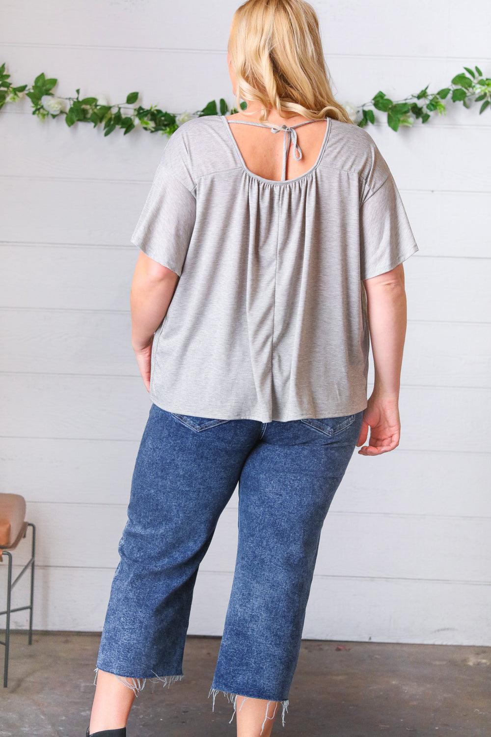 Stay Awhile Crochet Square Neck Top - Atomic Wildflower