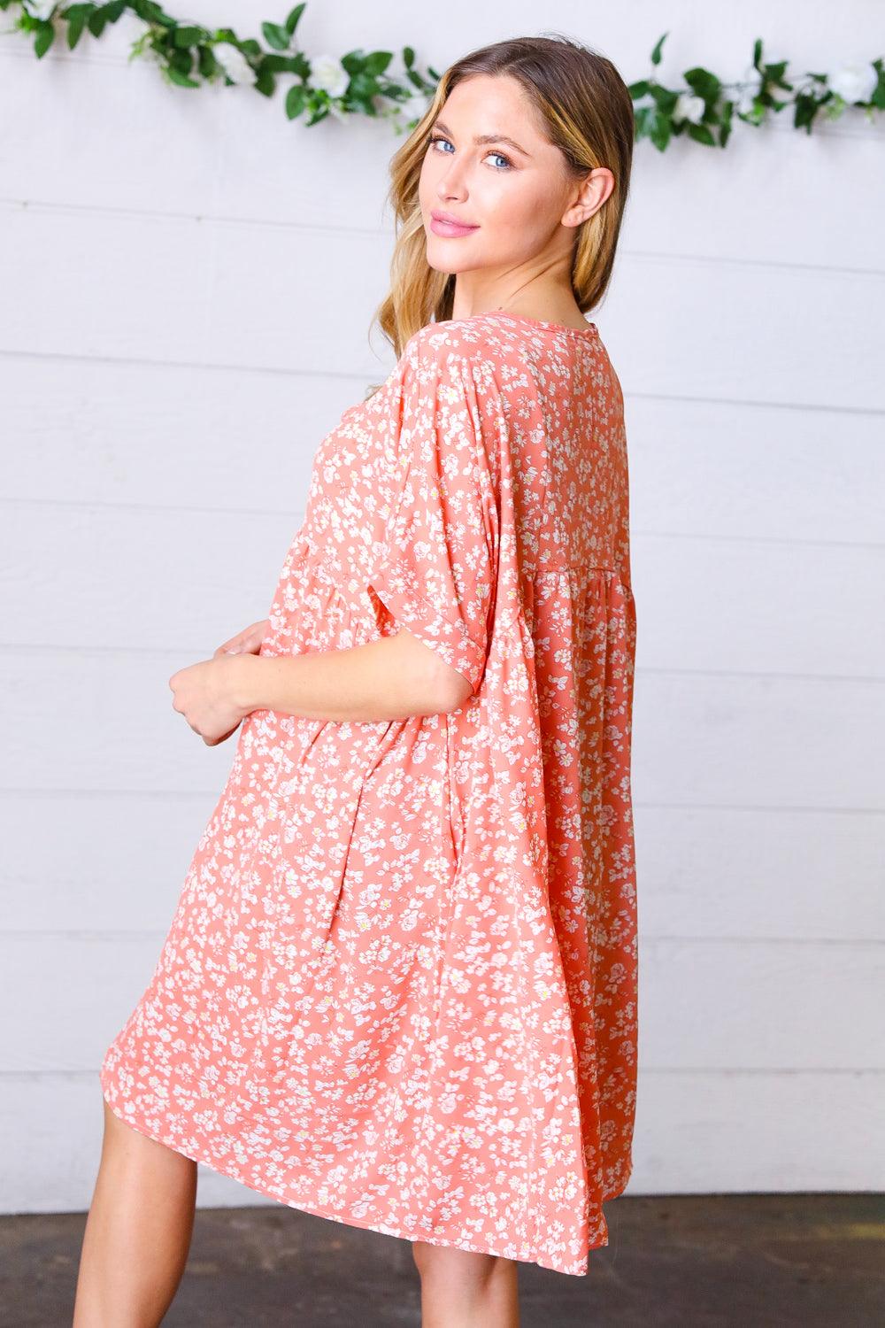 Well This Is Love Floral Dolman Dress