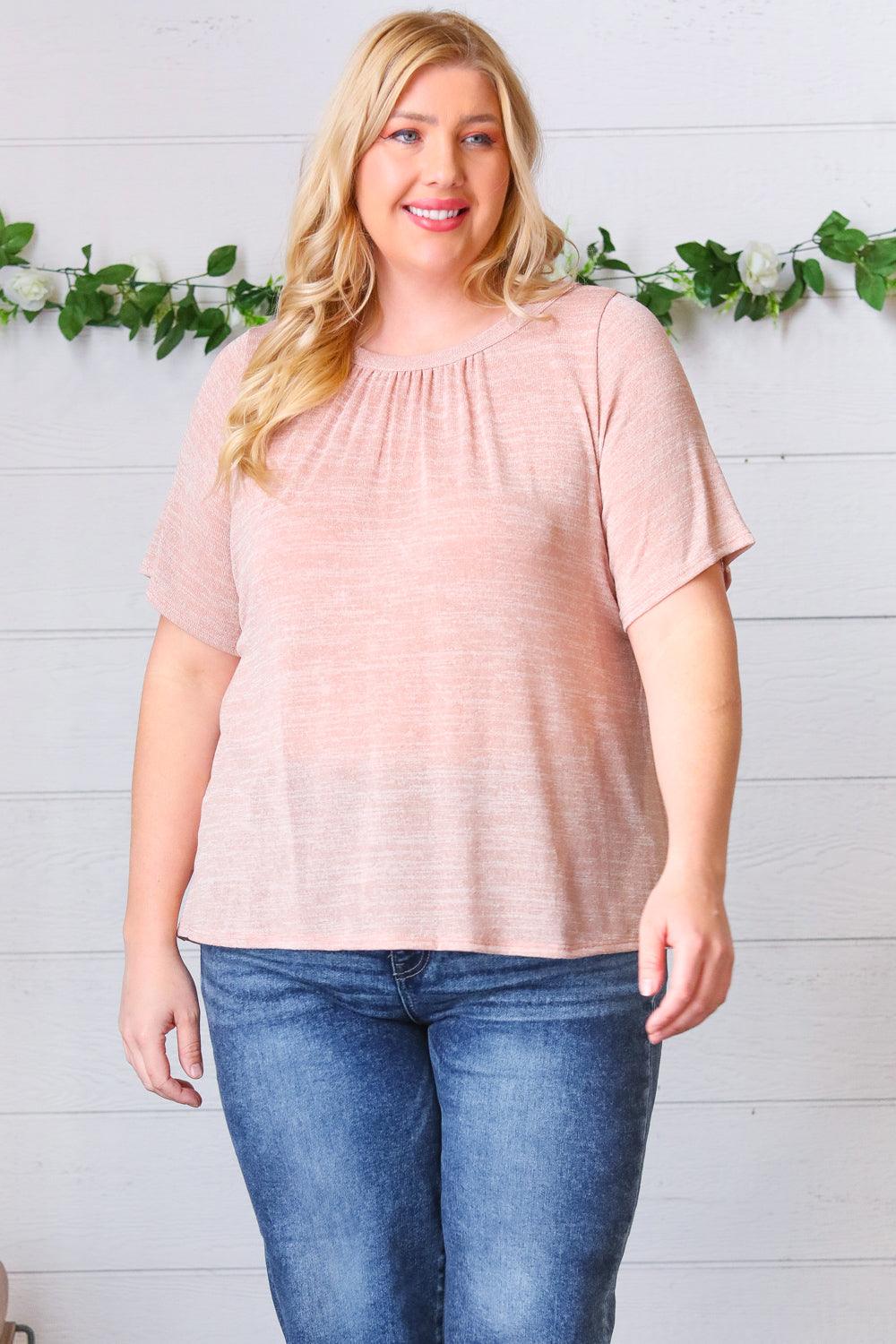 Misty Morning Tie Back Top - Atomic Wildflower
