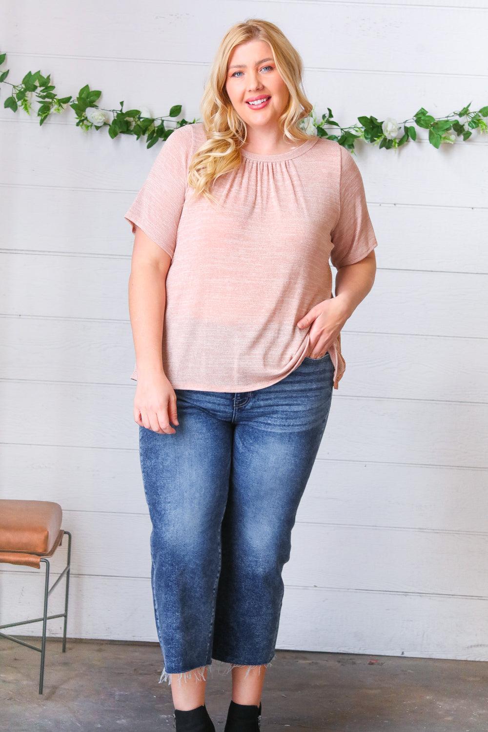 Misty Morning Tie Back Top - Atomic Wildflower