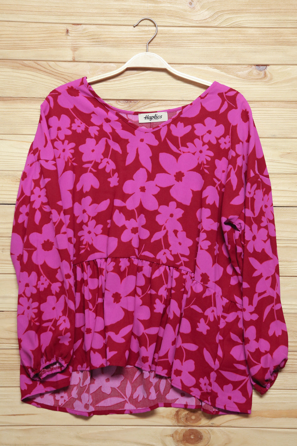 Diamond Life Floral Babydoll Top