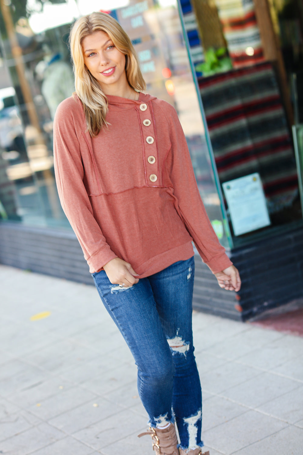 Cozy Up Princess Out Seam Hoodie