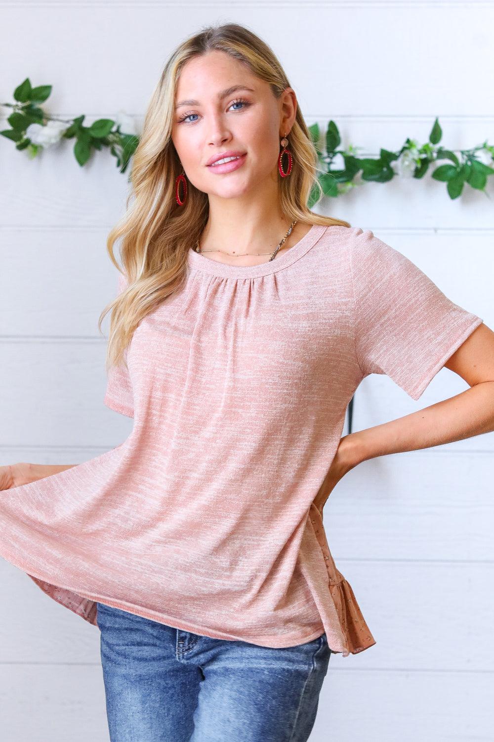 Misty Morning Tie Back Top - Atomic Wildflower