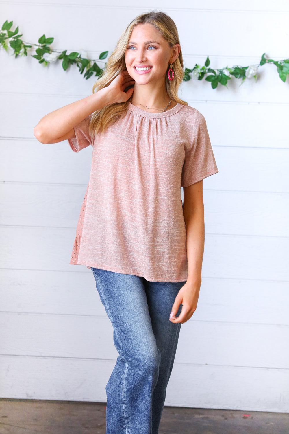Misty Morning Tie Back Top - Atomic Wildflower