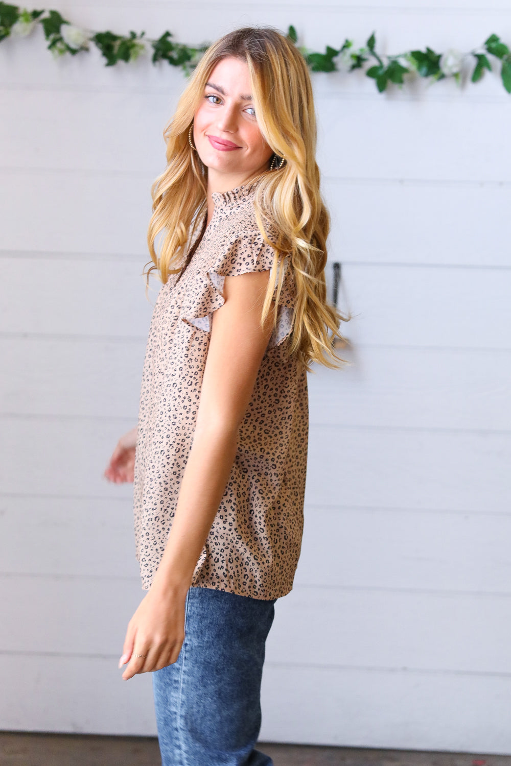 Real Love Animal Print Top