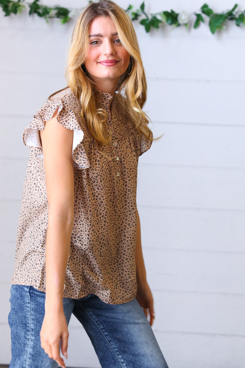 Real Love Animal Print Top