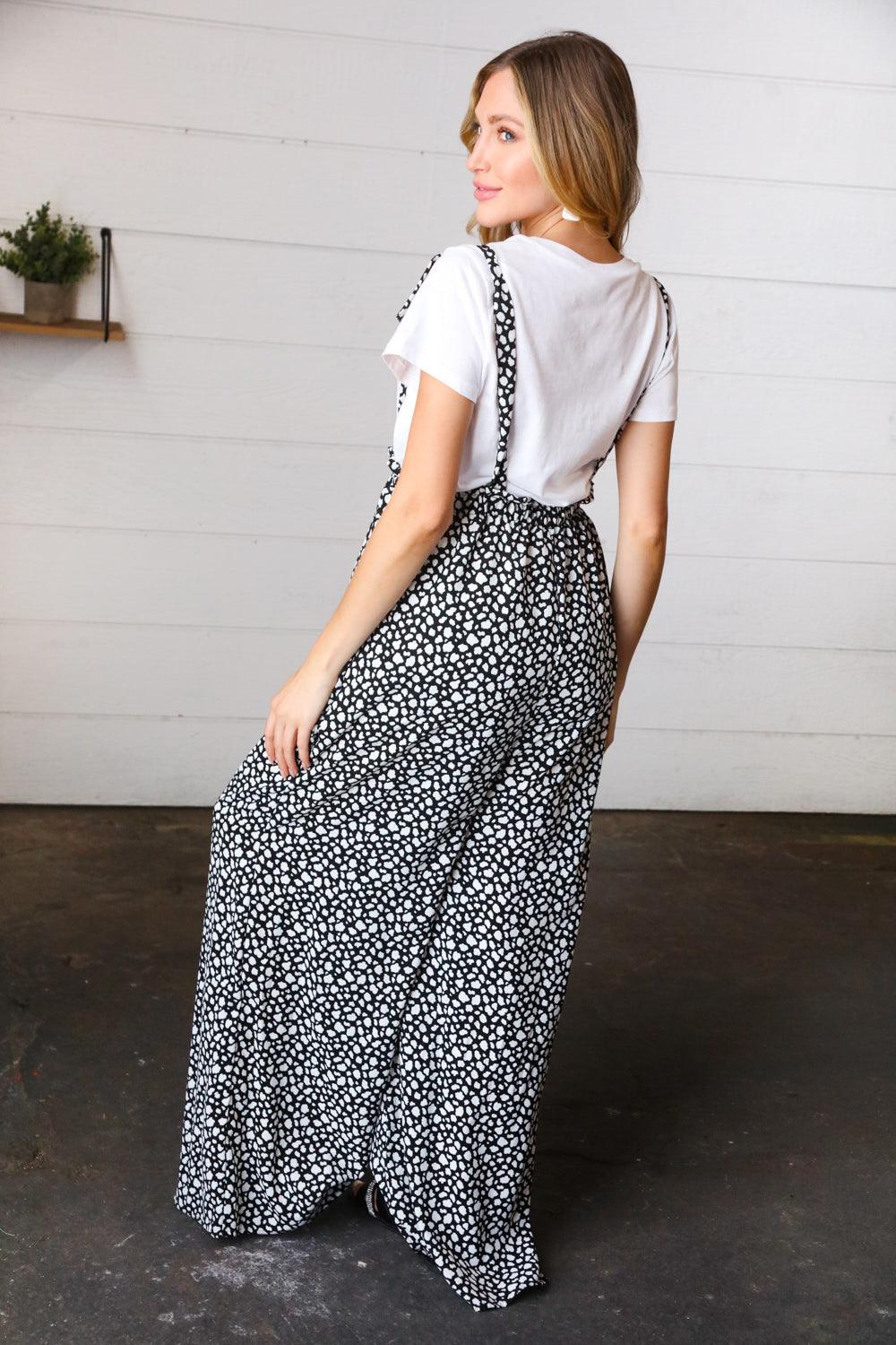 I Want It Wide Leg Frilled Jumpsuit - Atomic Wildflower