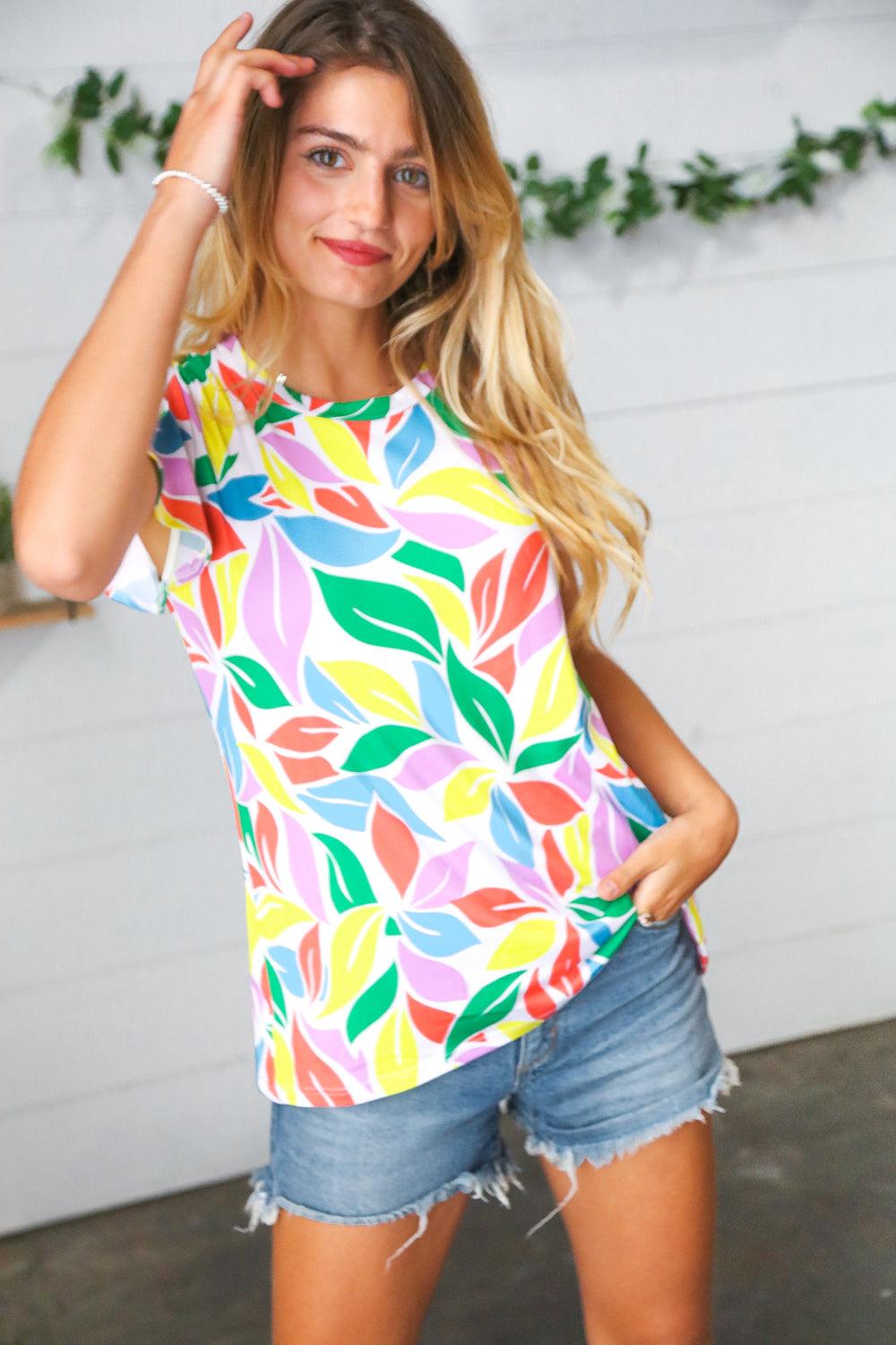 Wait For You Flutter Sleeve Top