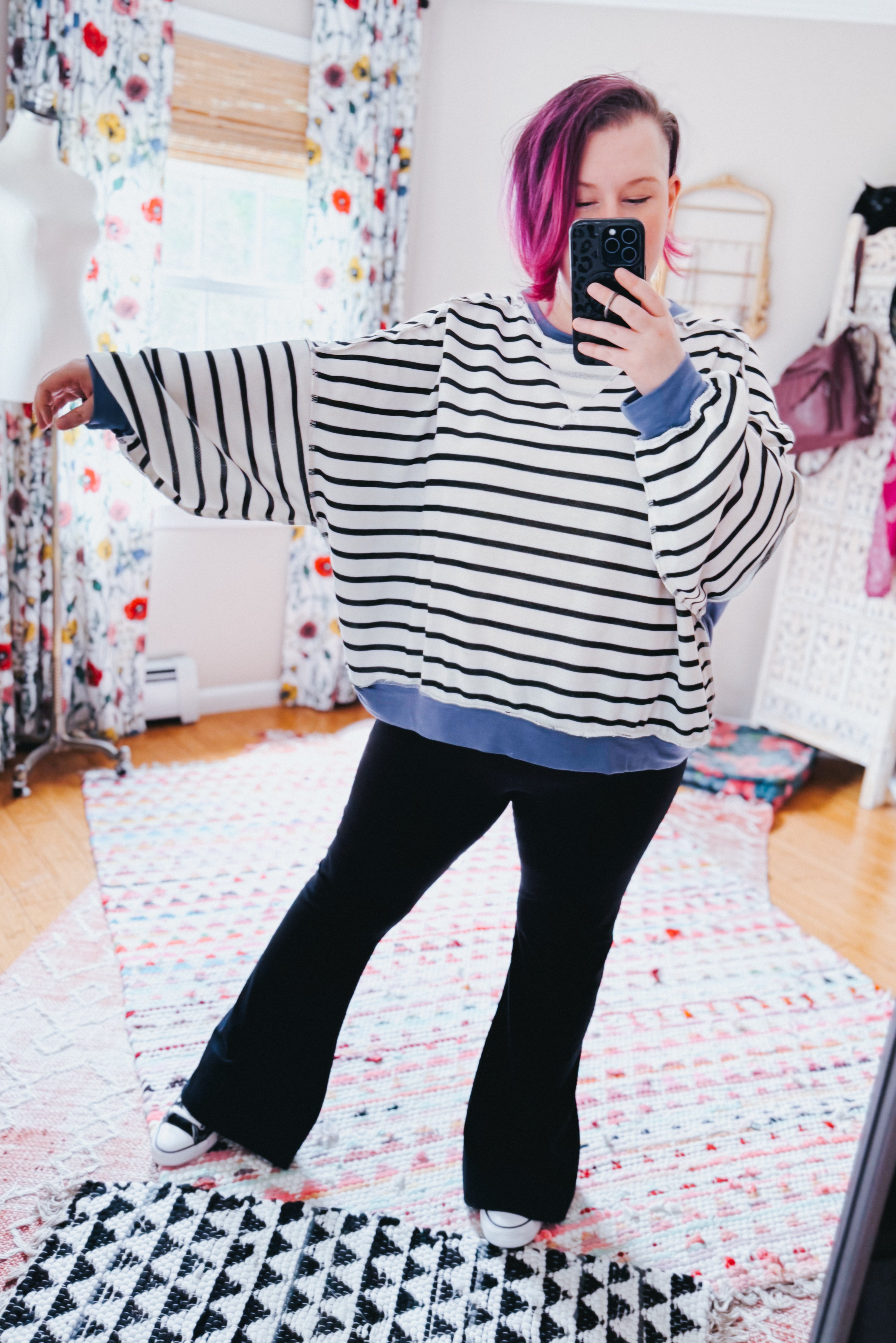 Cute in Comfort Crew Neck Pullover • Denim