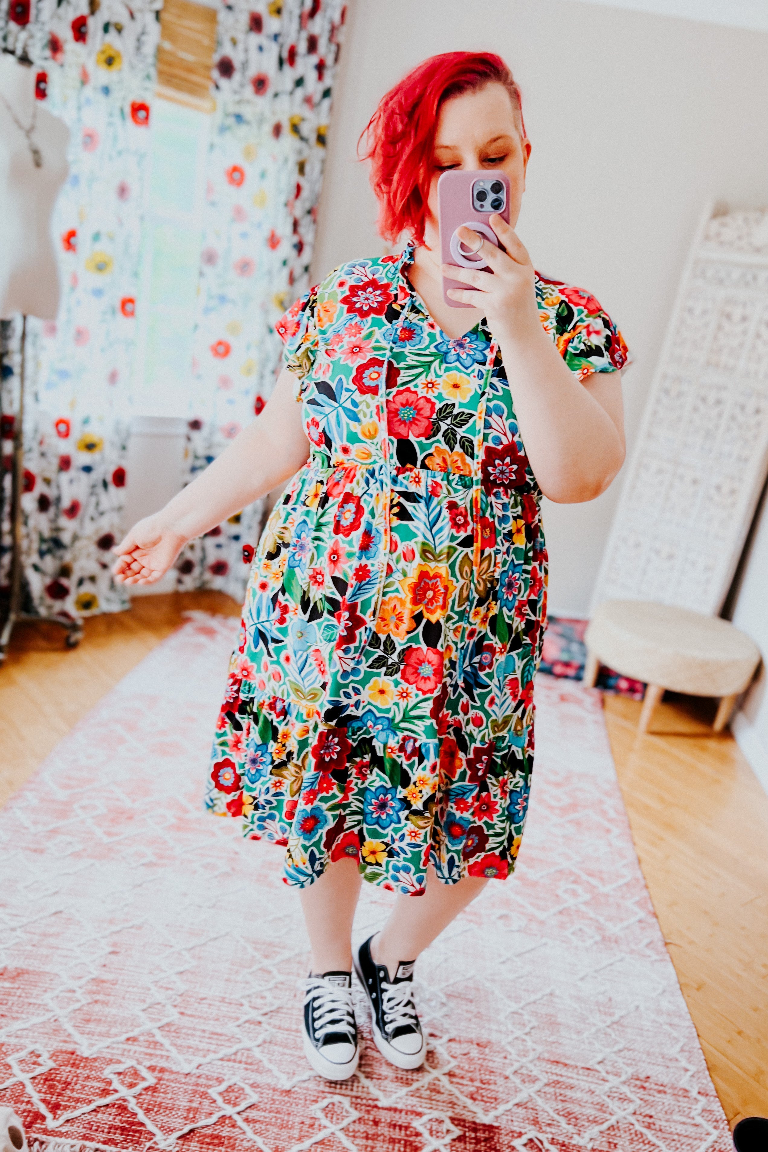 Equinox Ruffled Dress