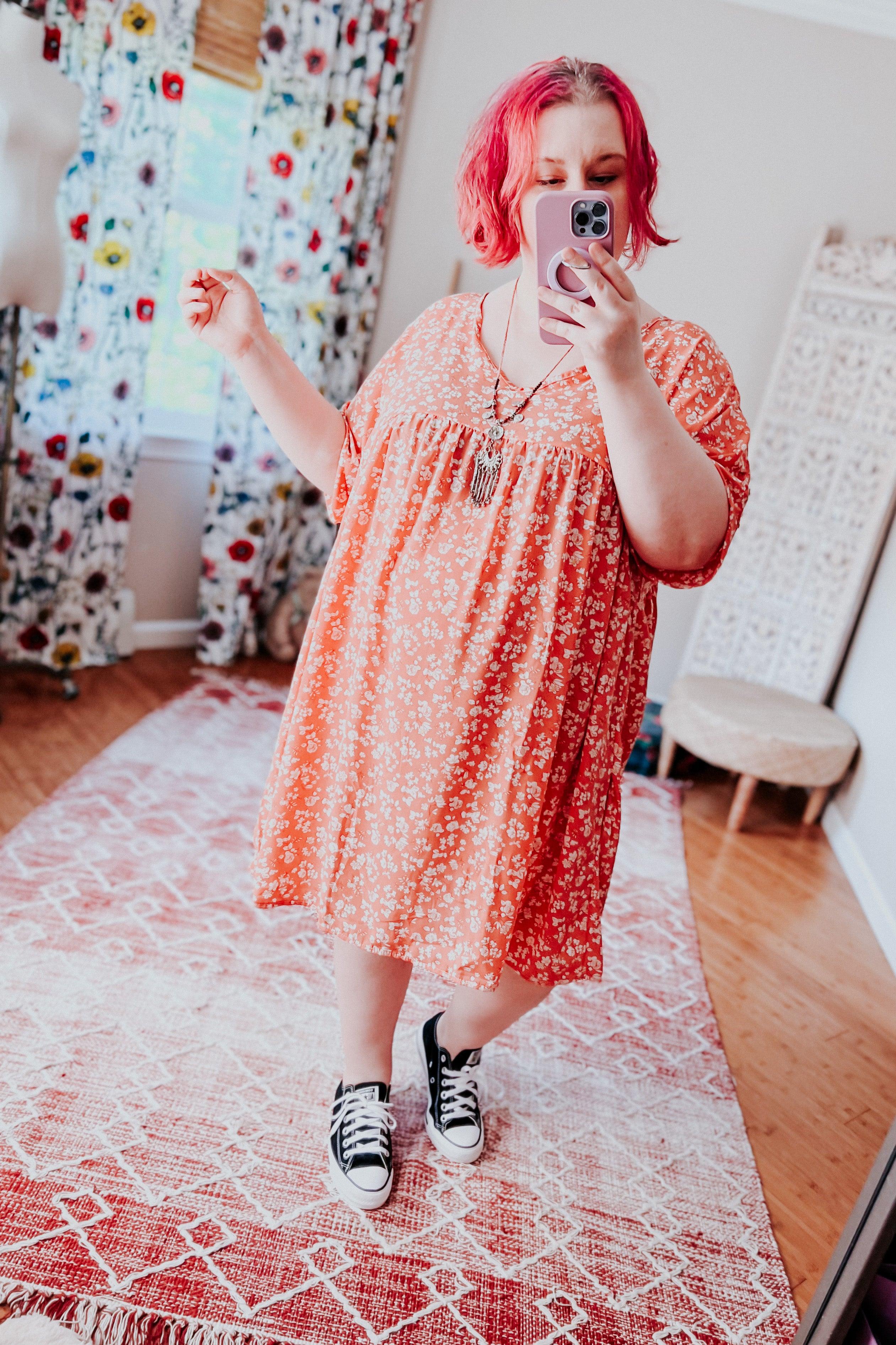 Well This Is Love Floral Dolman Dress