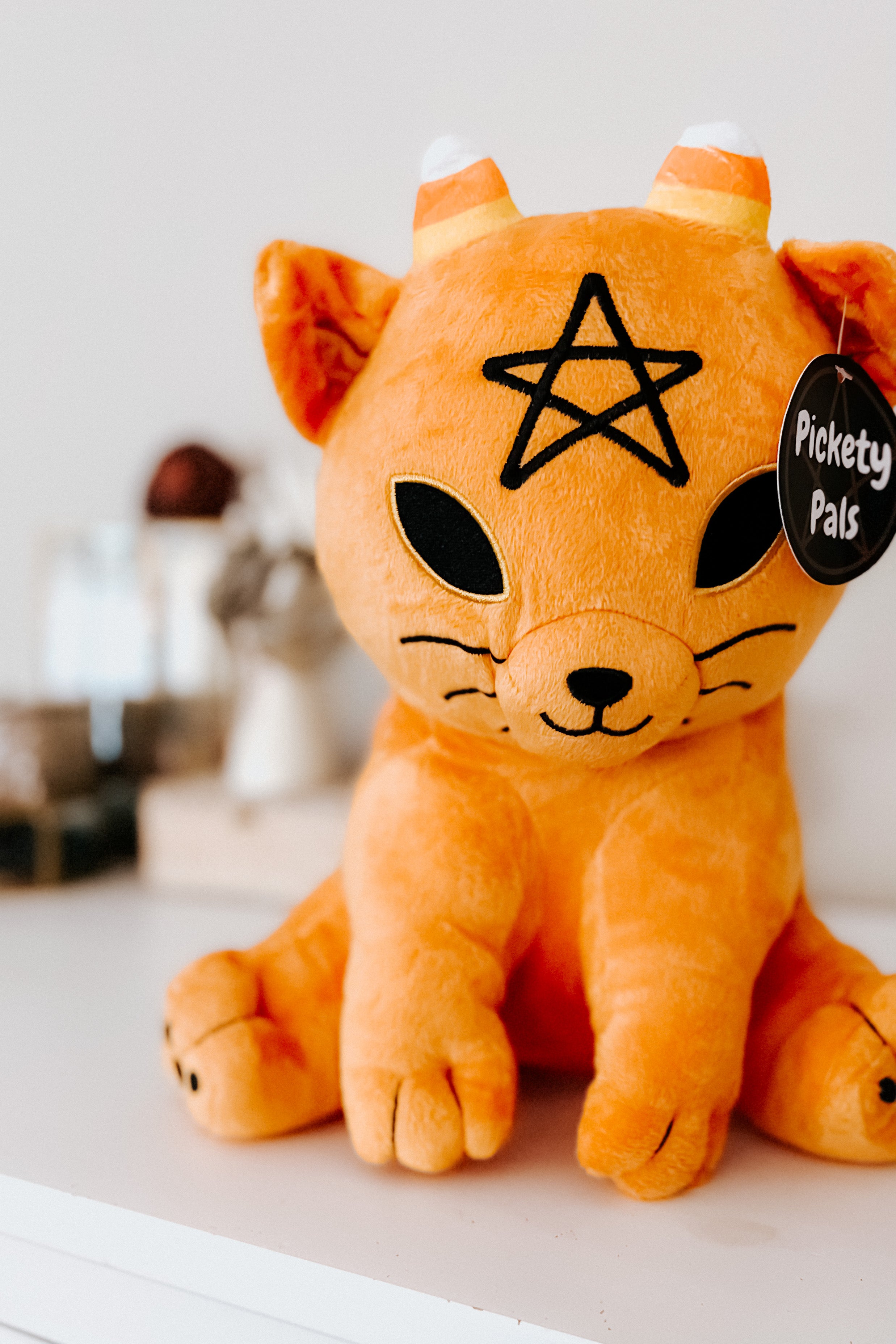 Lucipurr The Witchy Kitten Plushie • Pumpkin Spice