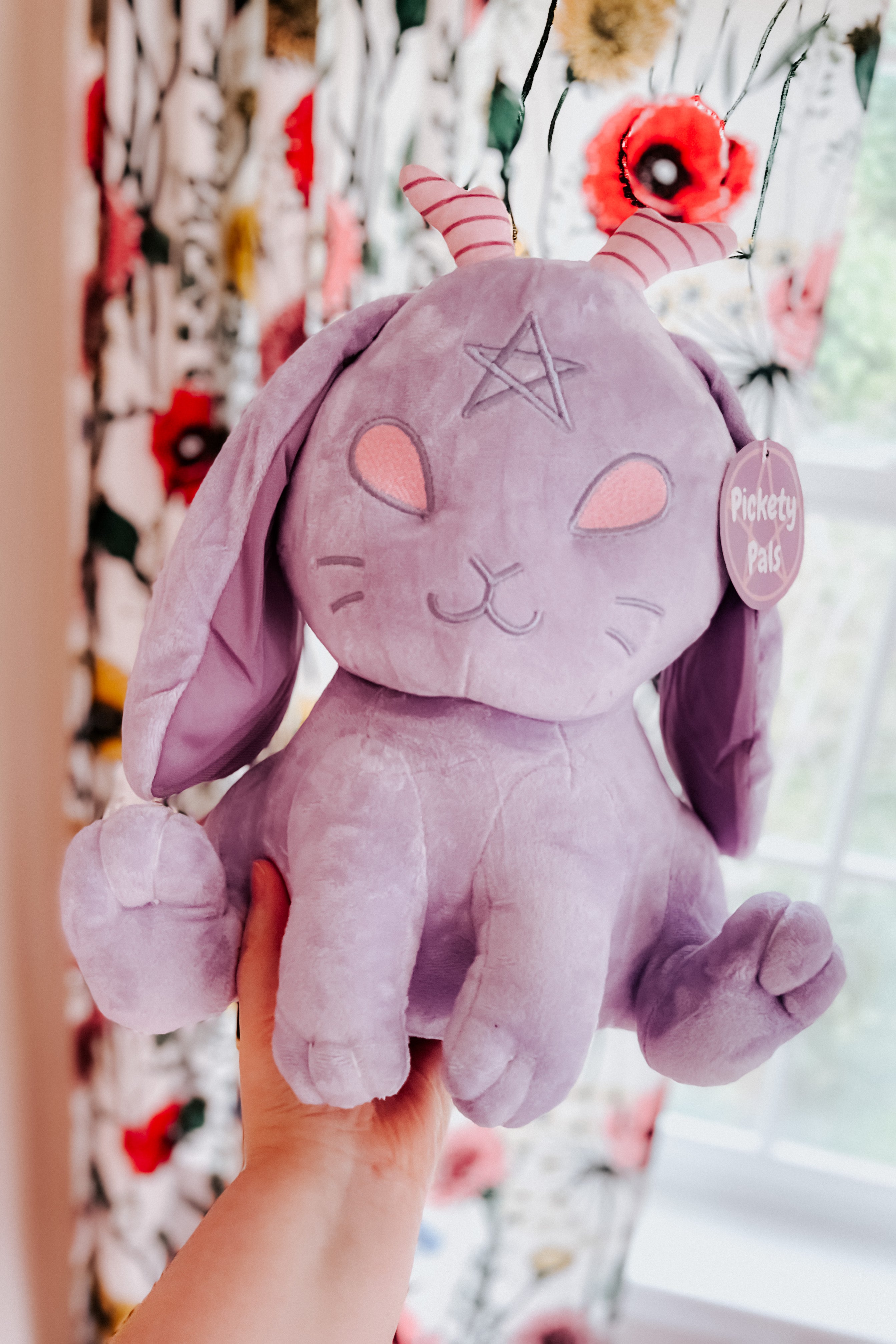Beelzebun The Witchy Bunny Plushie • Lavender