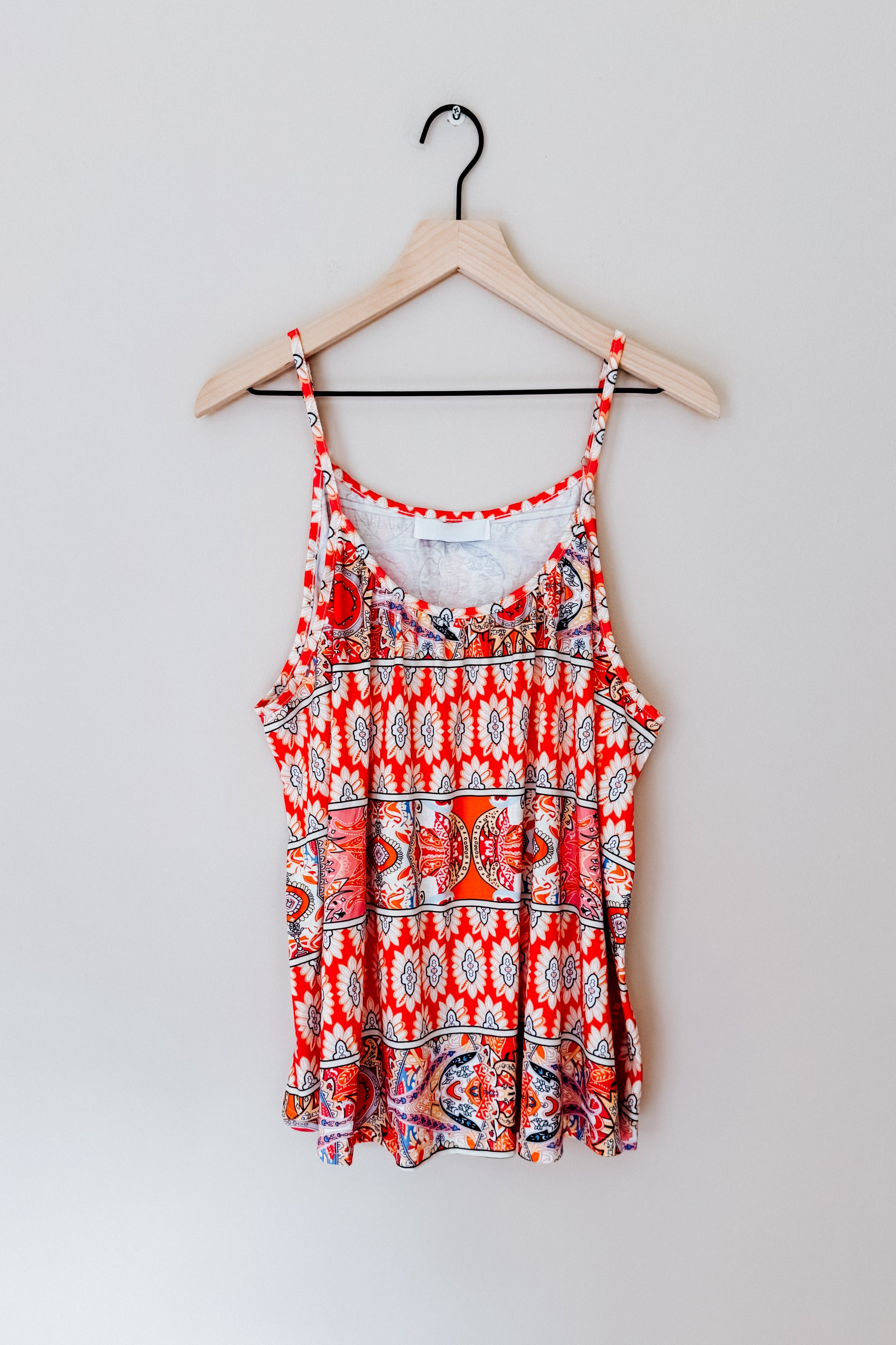 Free Spirited Mixed Print Tank