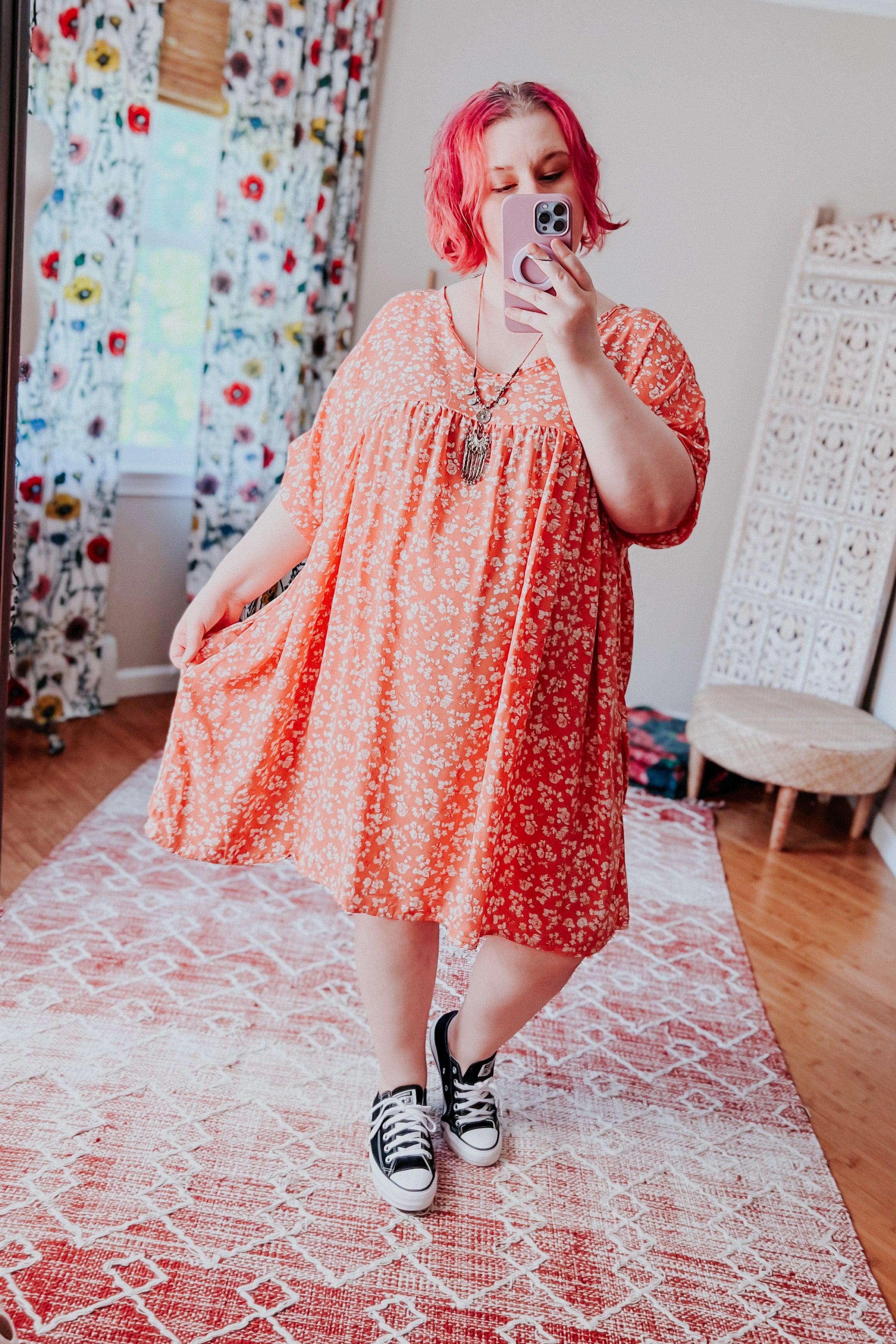 Well This Is Love Floral Dolman Dress