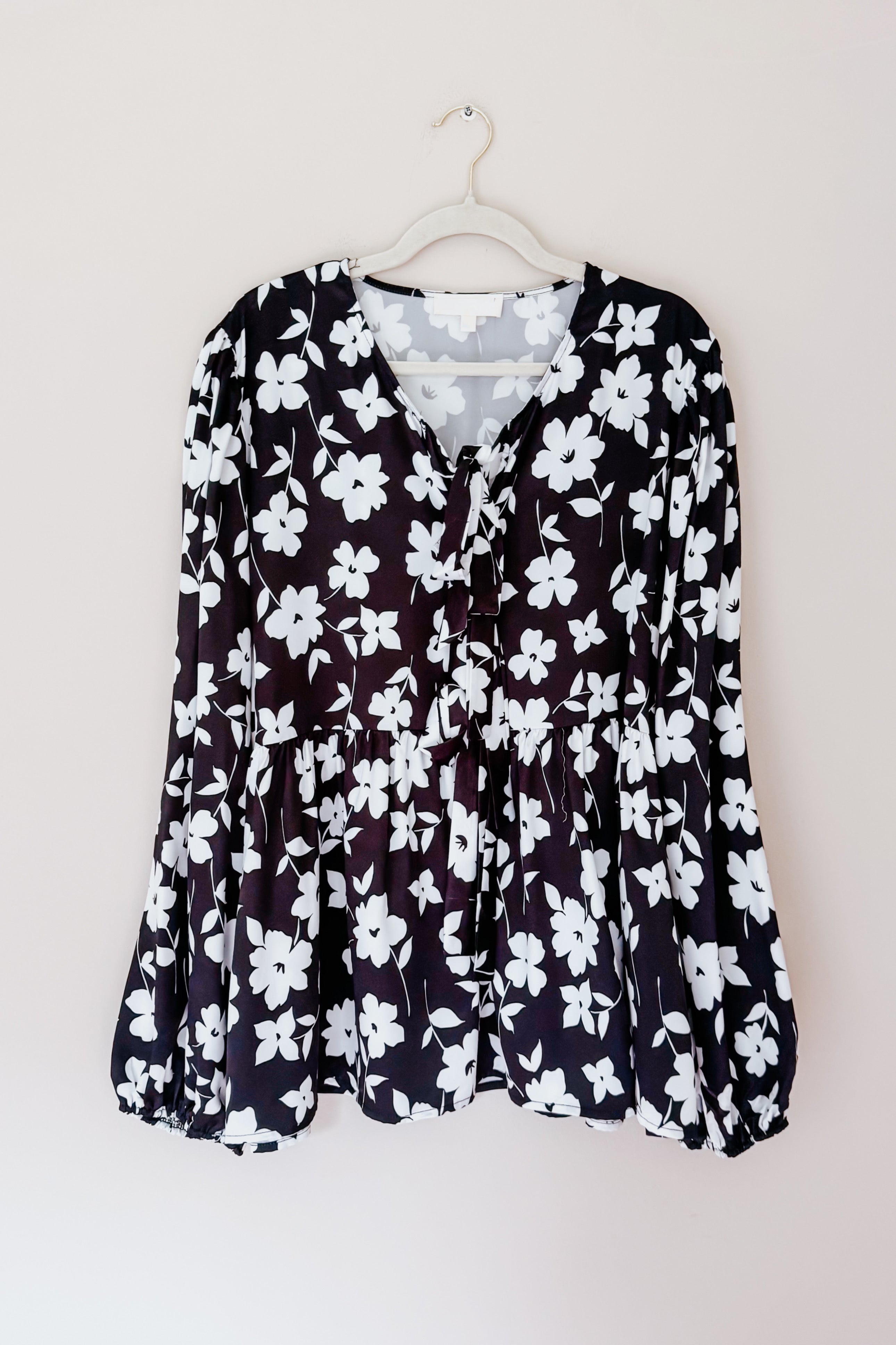 Fleur with Flair Double Bow Babydoll Top