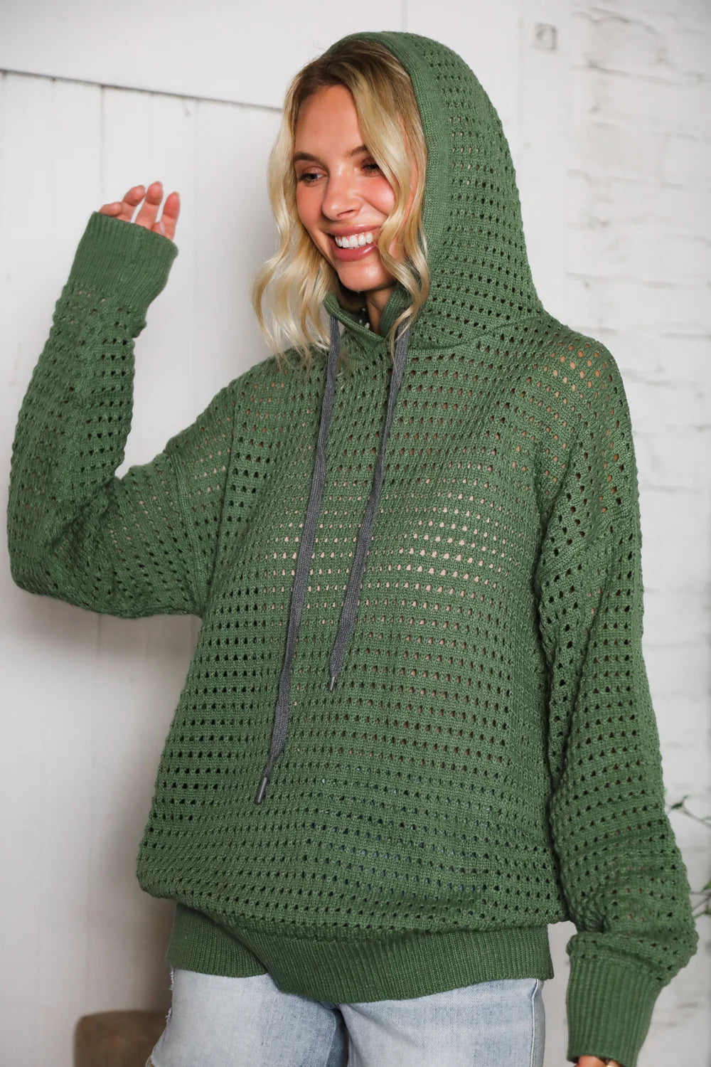 Chill Knit Pullover Hoodie