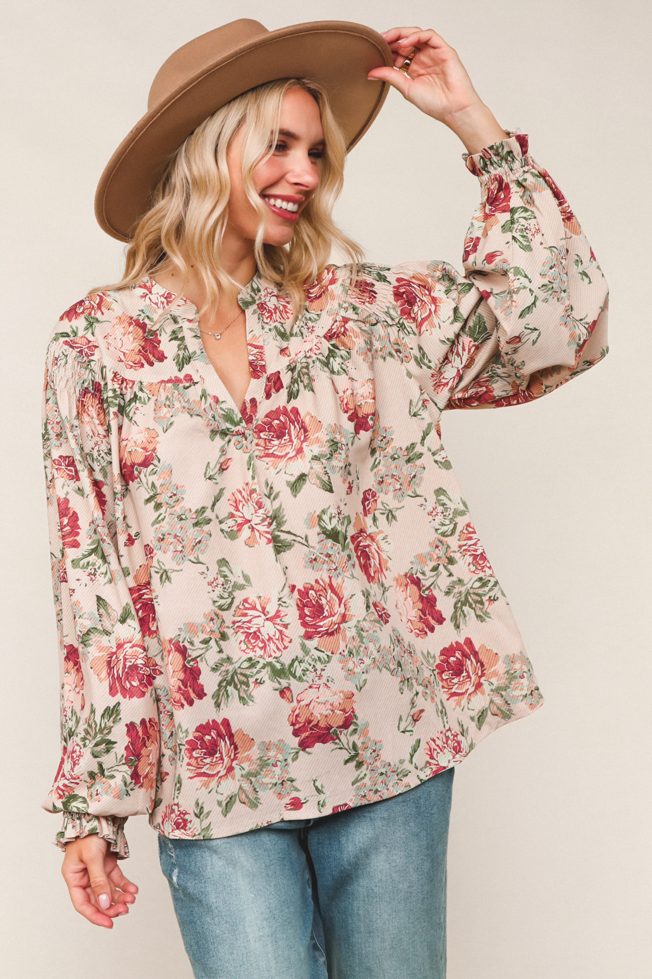 Petals & Poetry Blouse