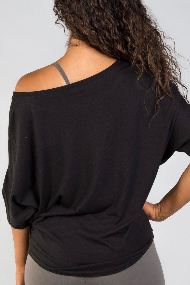 Moon Magic Bamboo Dolman Top - Atomic Wildflower