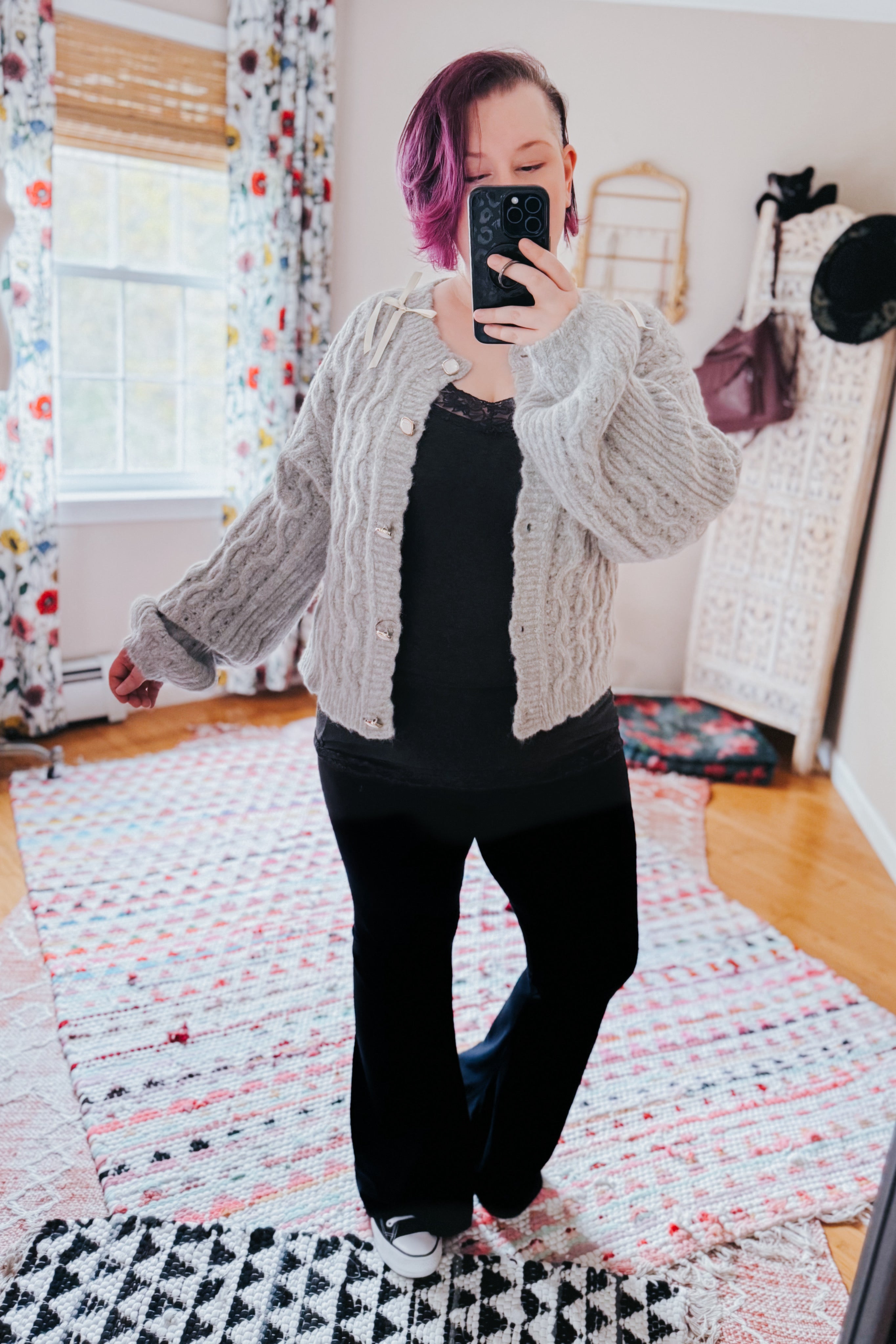 Winter Belle Button Down Sweater