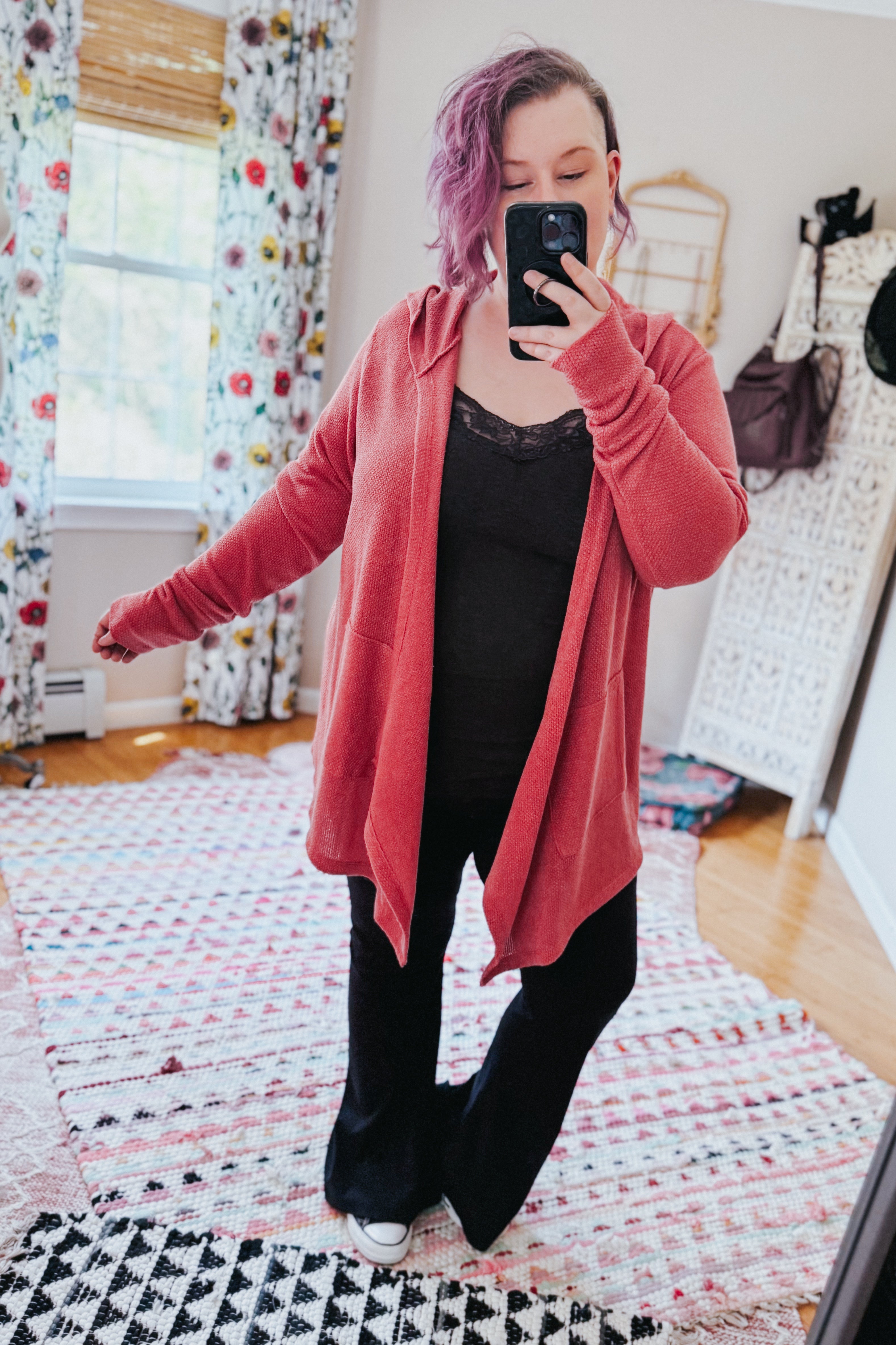 Chilling On A Sunday Light Cardigan Hoodie