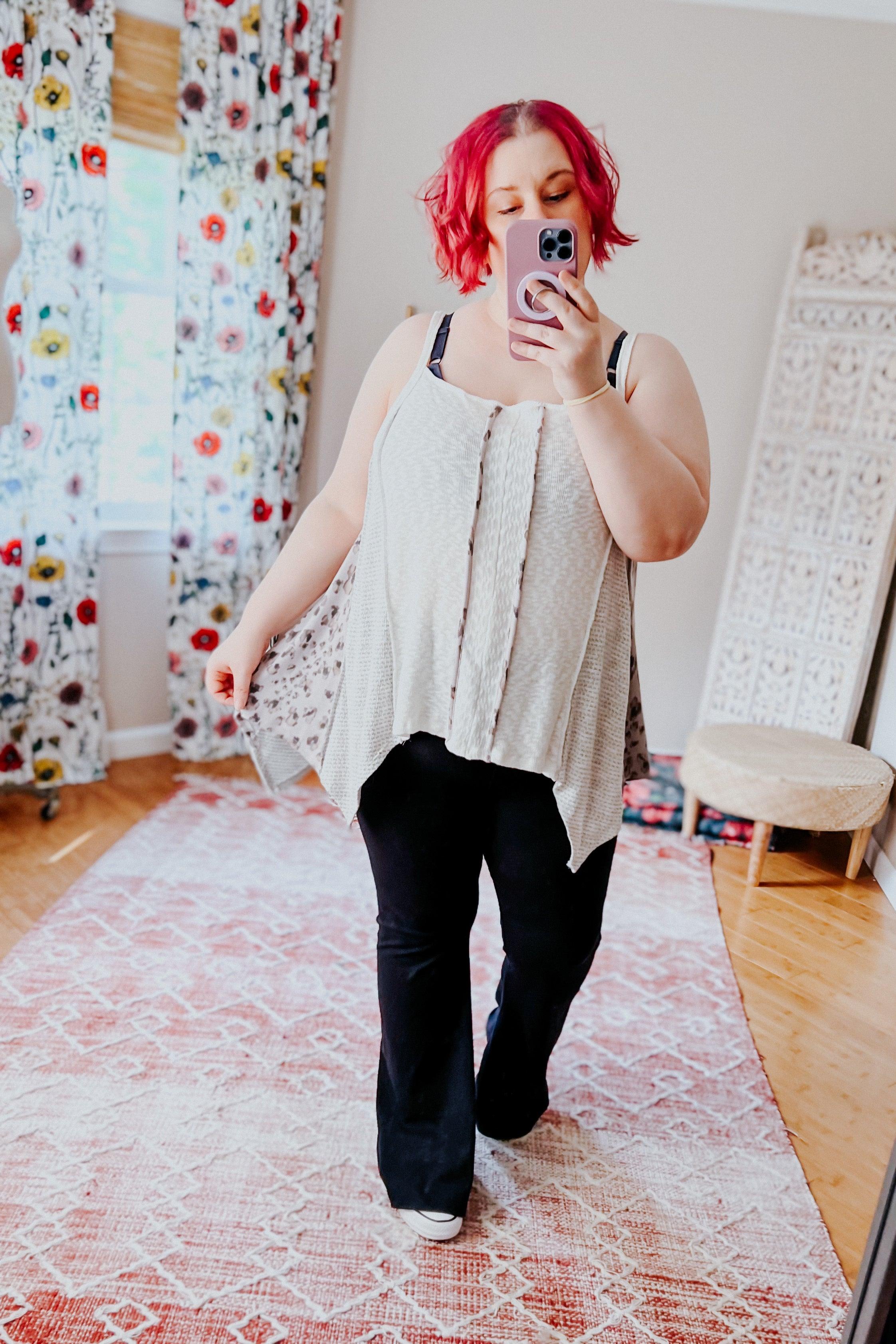 Bring The Whimsy Sleeveless Top - Atomic Wildflower