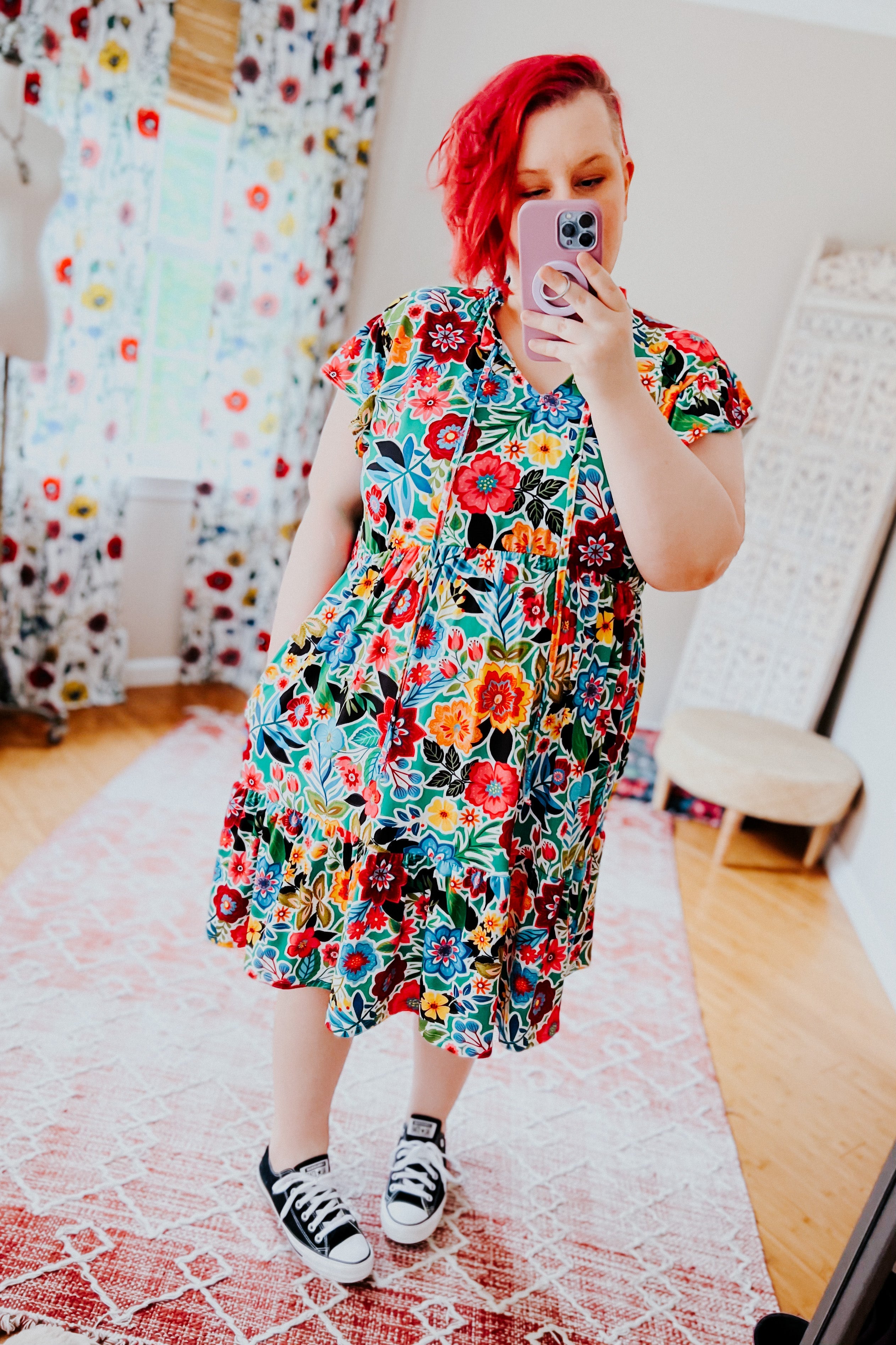 Equinox Ruffled Dress