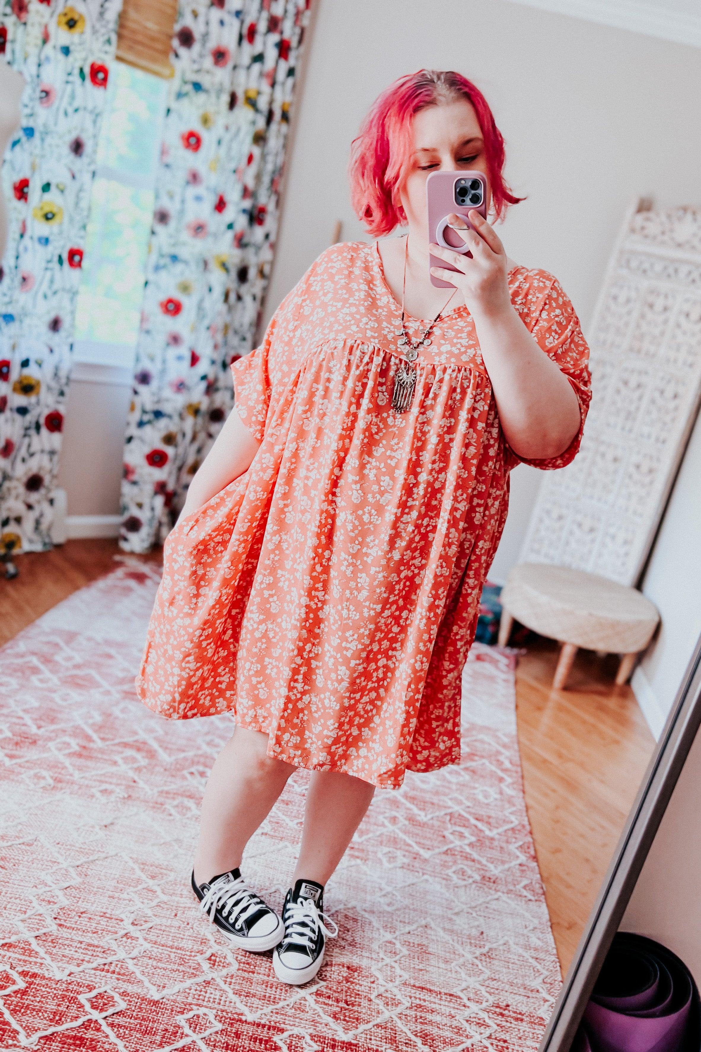 Well This Is Love Floral Dolman Dress