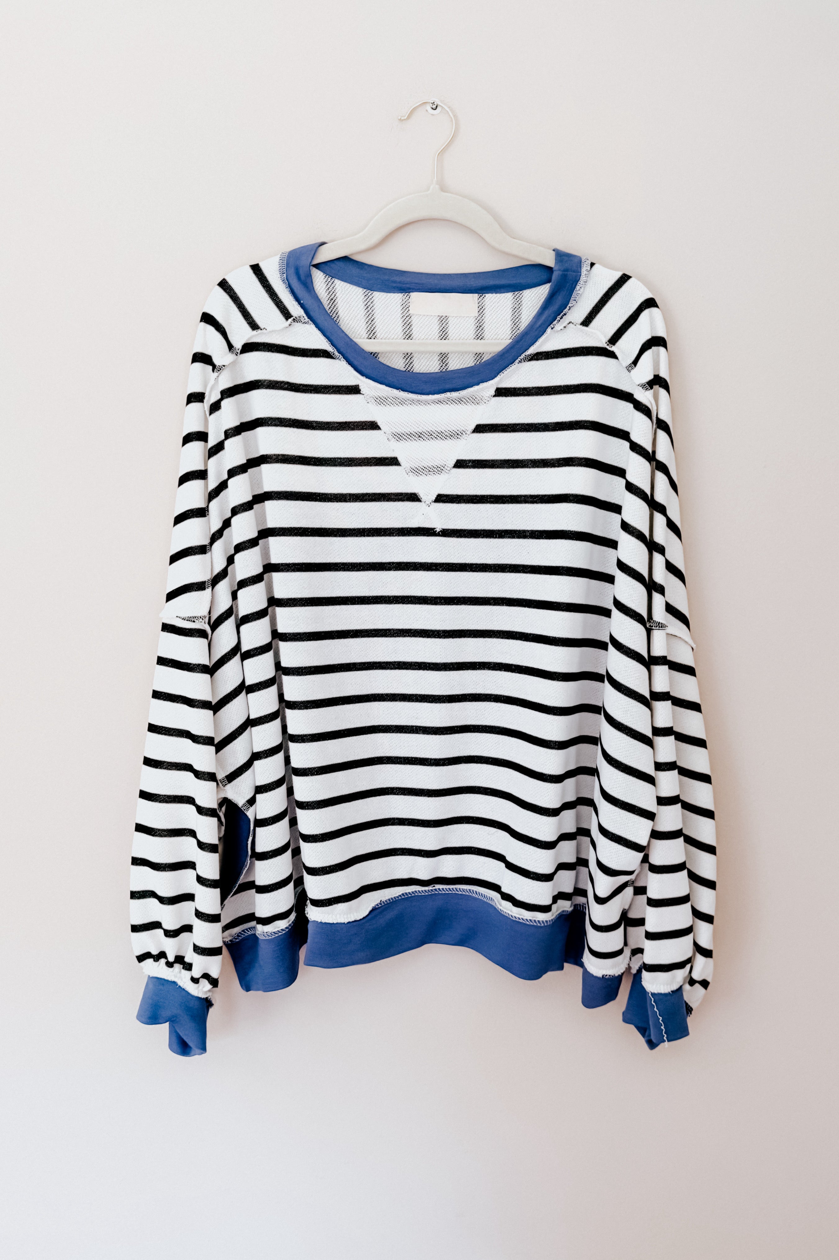 Cute in Comfort Crew Neck Pullover • Denim