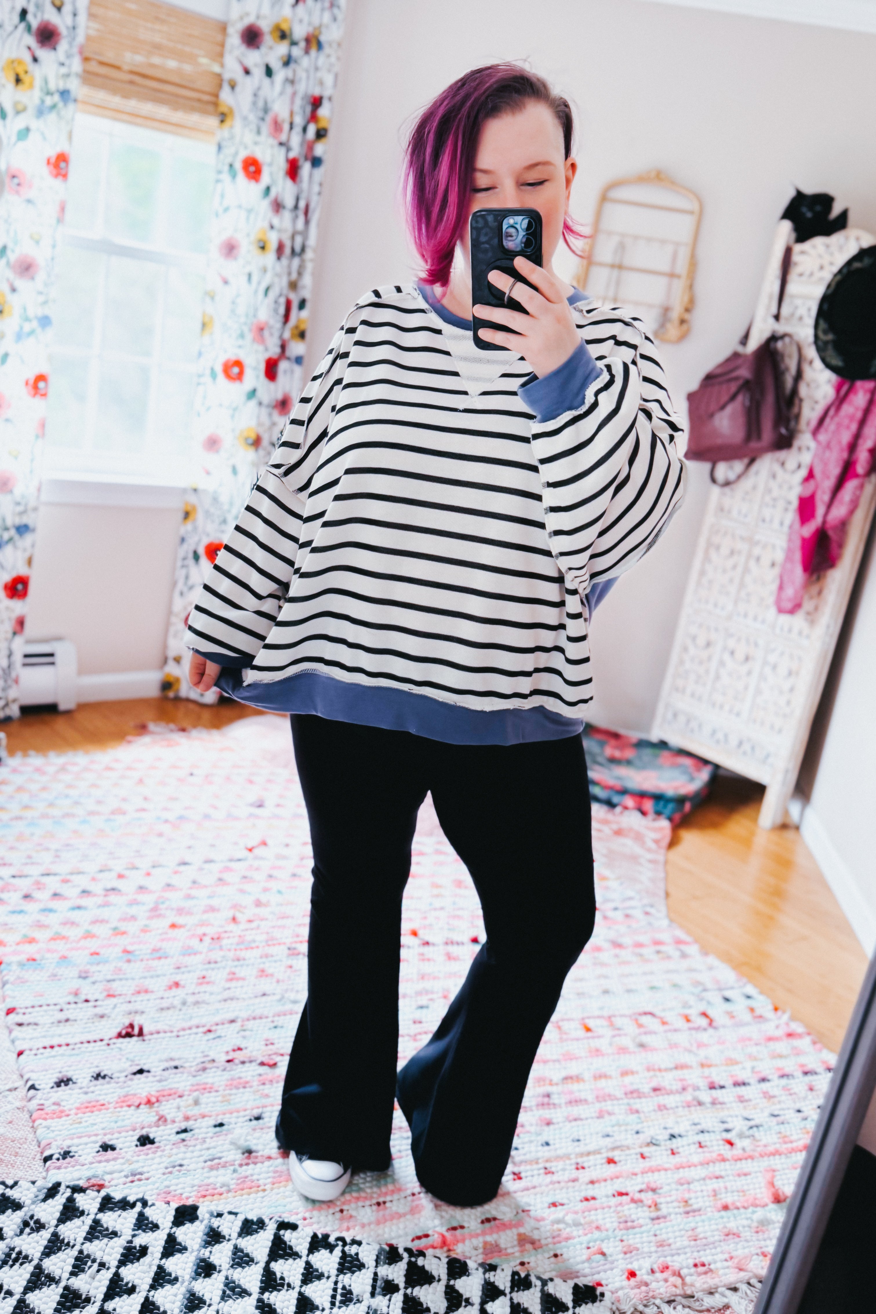 Cute in Comfort Crew Neck Pullover • Denim