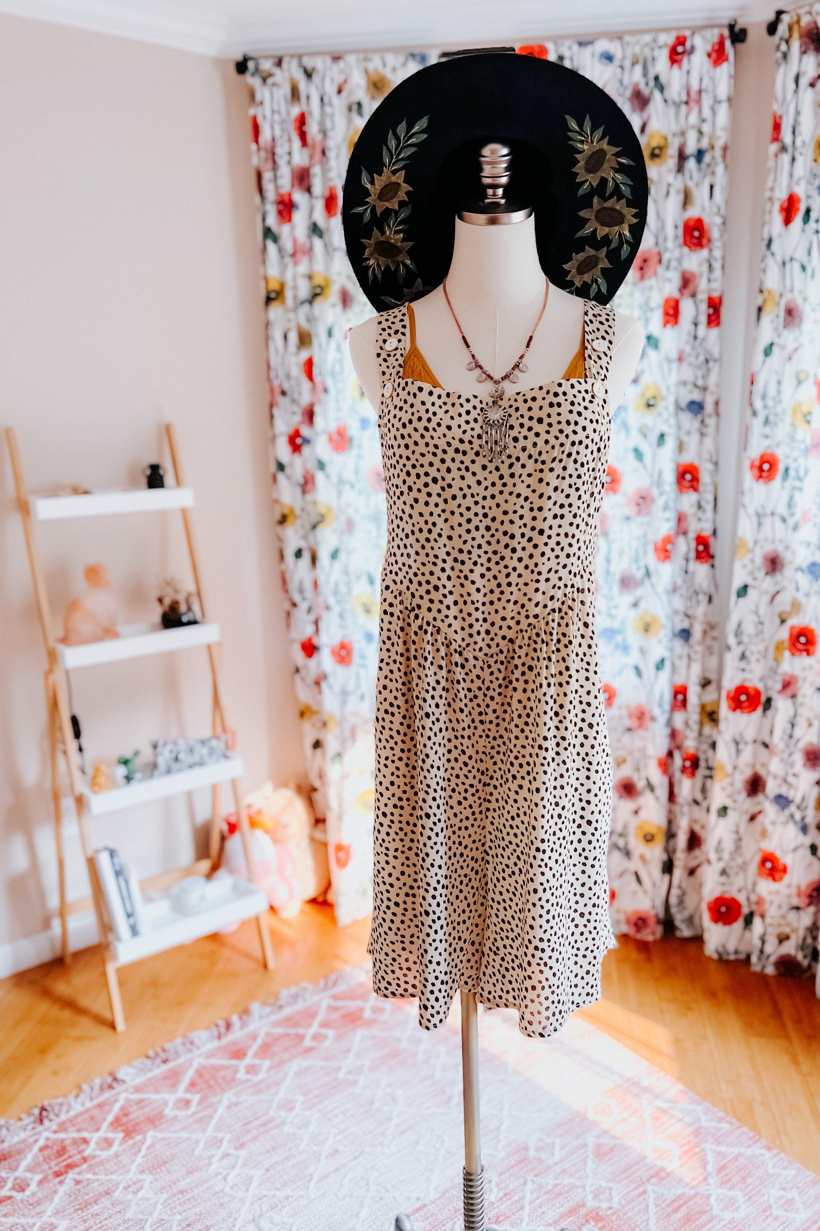 My Favorite Spot Overall Romper