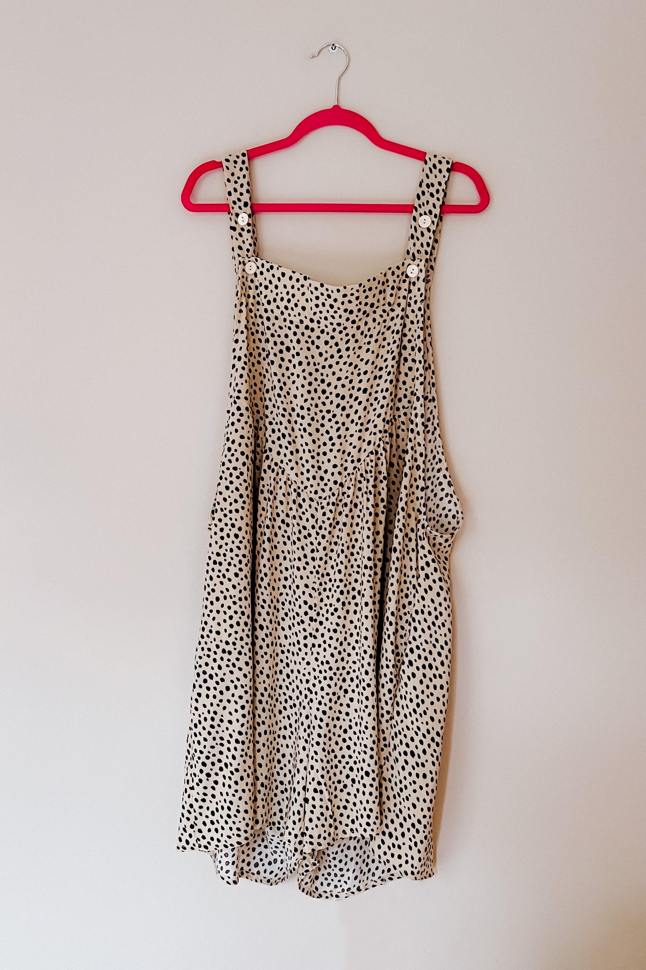 My Favorite Spot Overall Romper