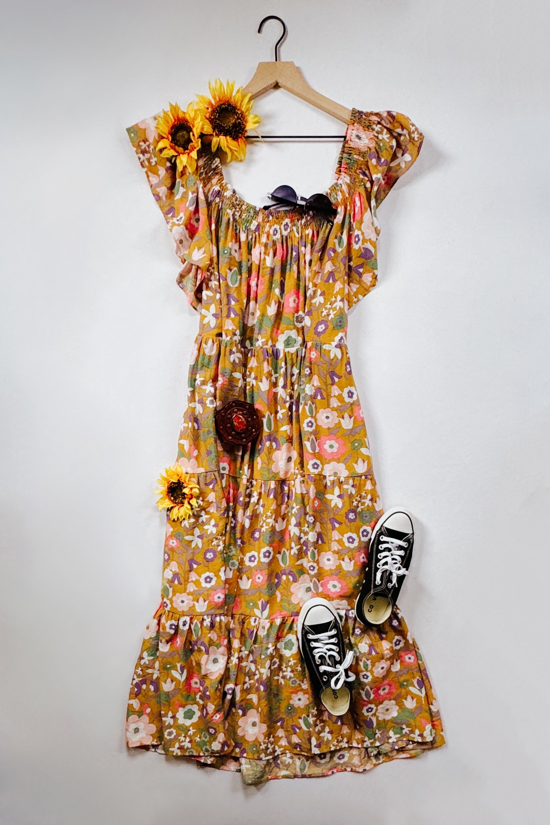 I Done It Good Flutter Sleeve Dress