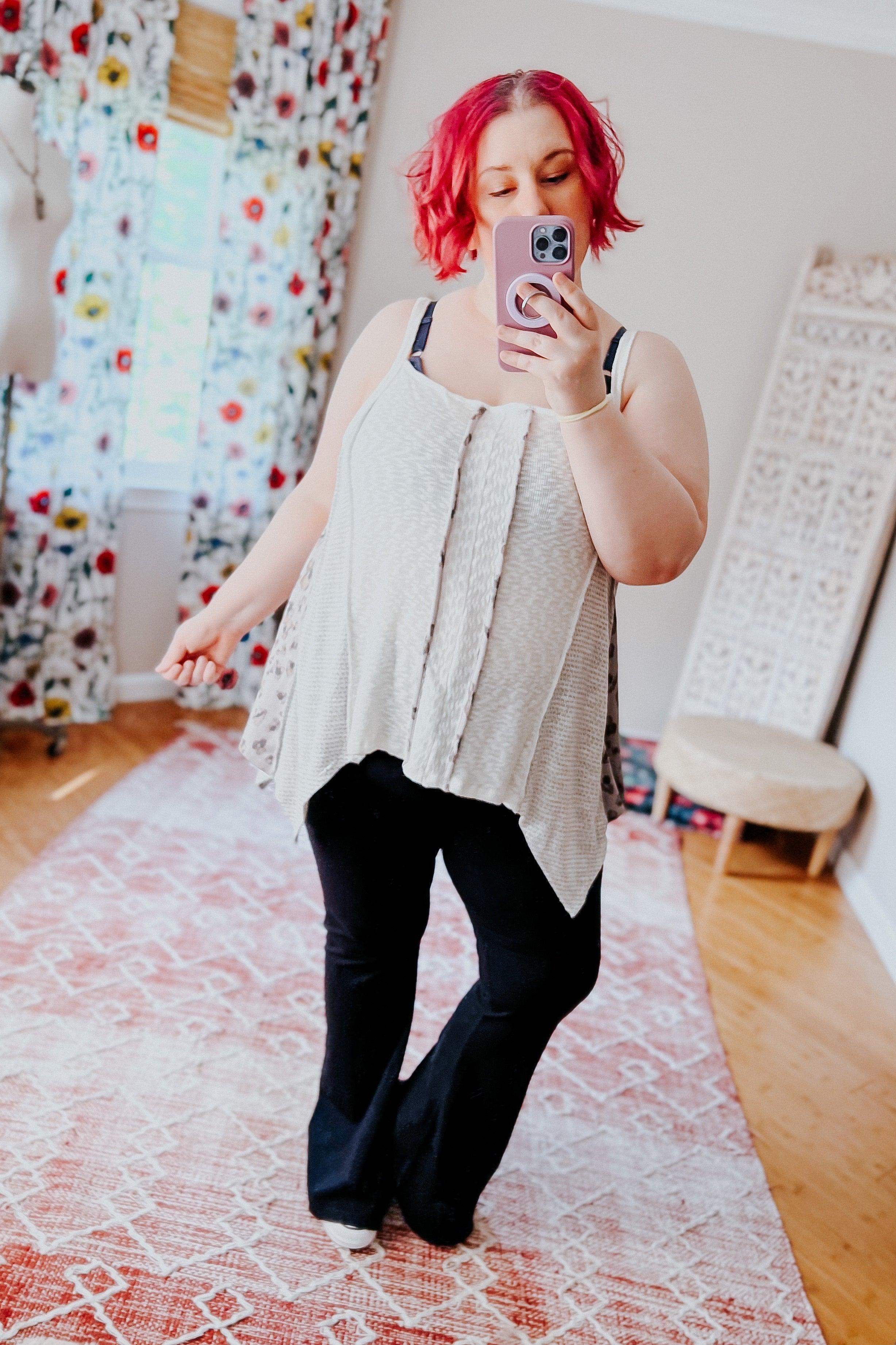 Bring The Whimsy Sleeveless Top - Atomic Wildflower