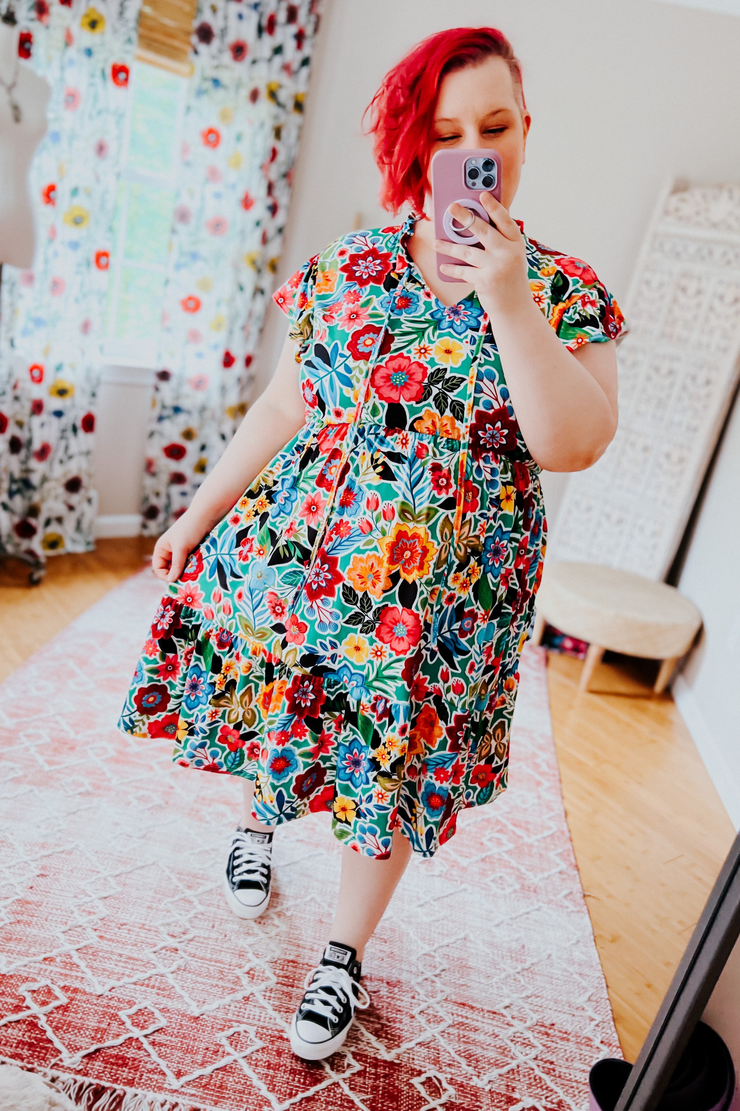 Equinox Ruffled Dress