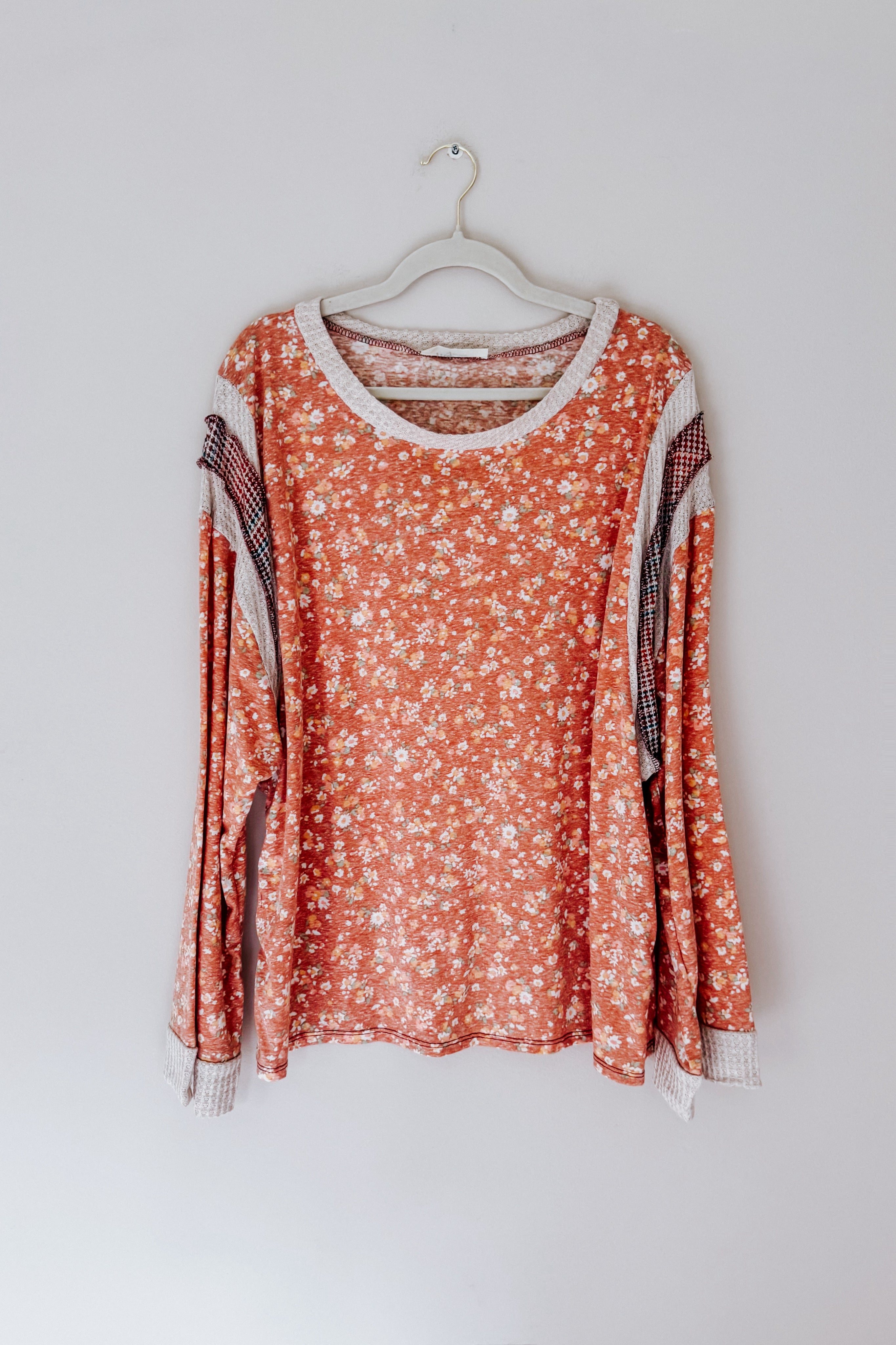 In the Flower Fields Floral Top