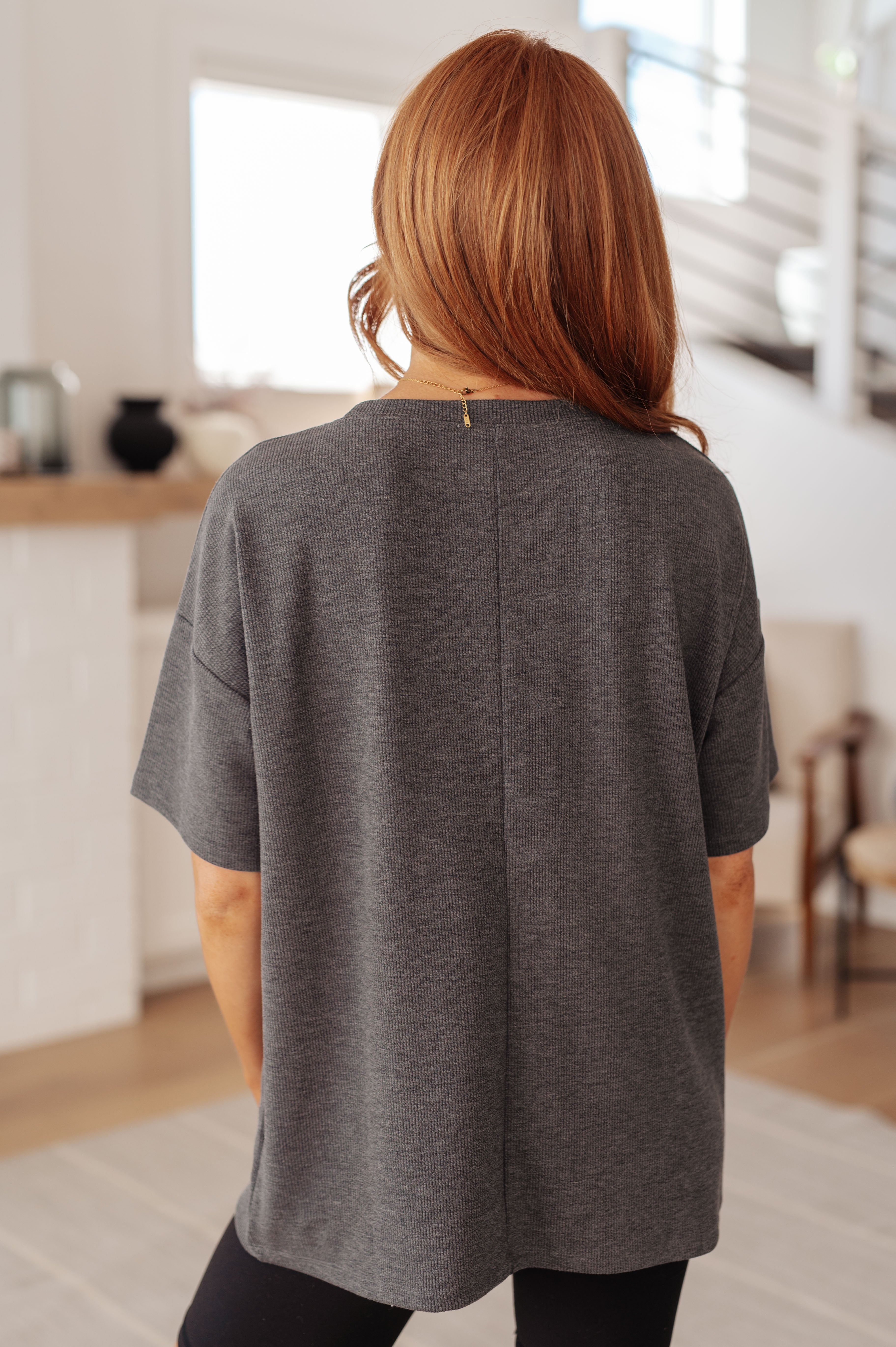 Always Enough Graphic Tee • Charcoal