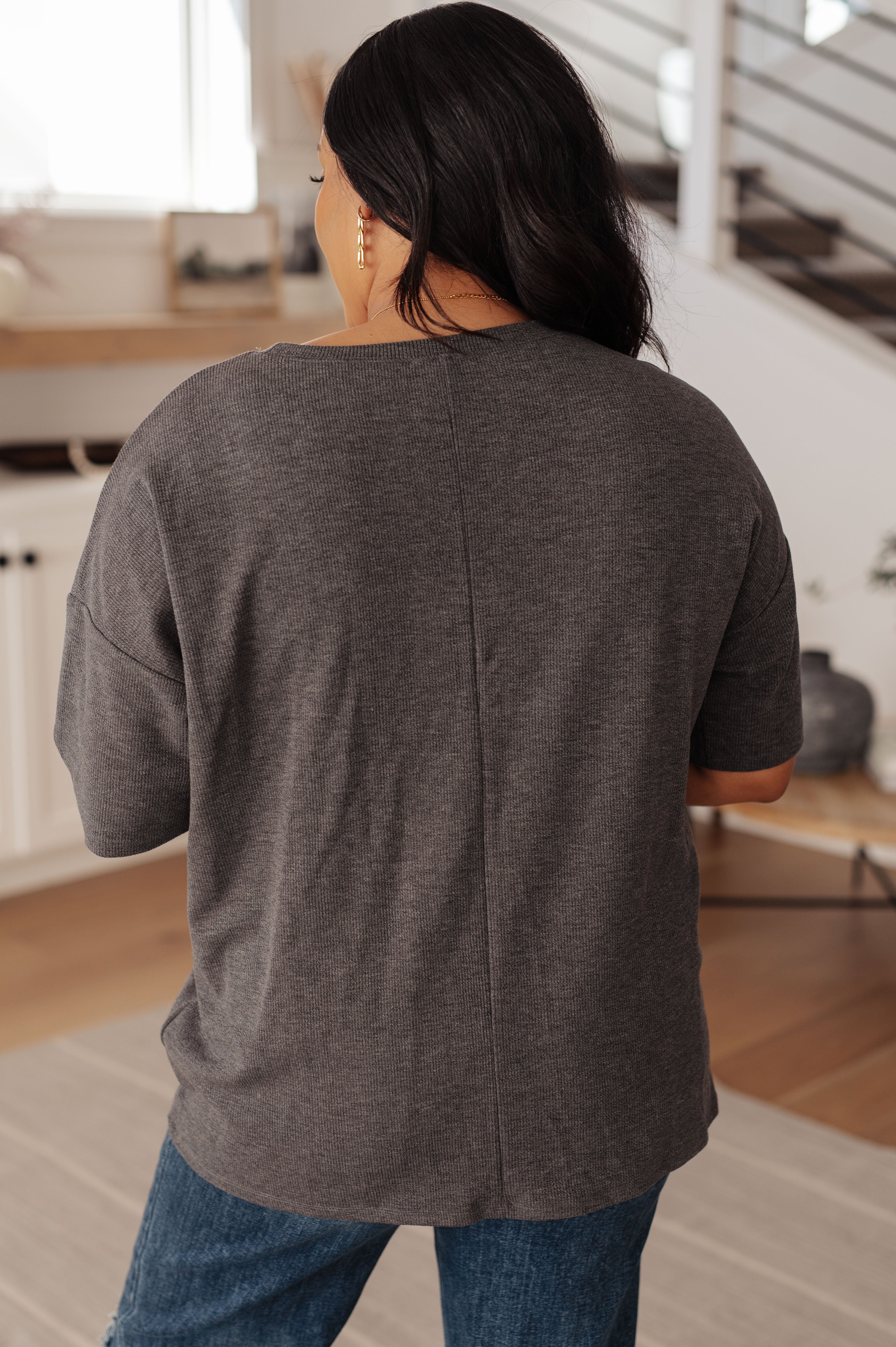 Always Enough Graphic Tee • Charcoal