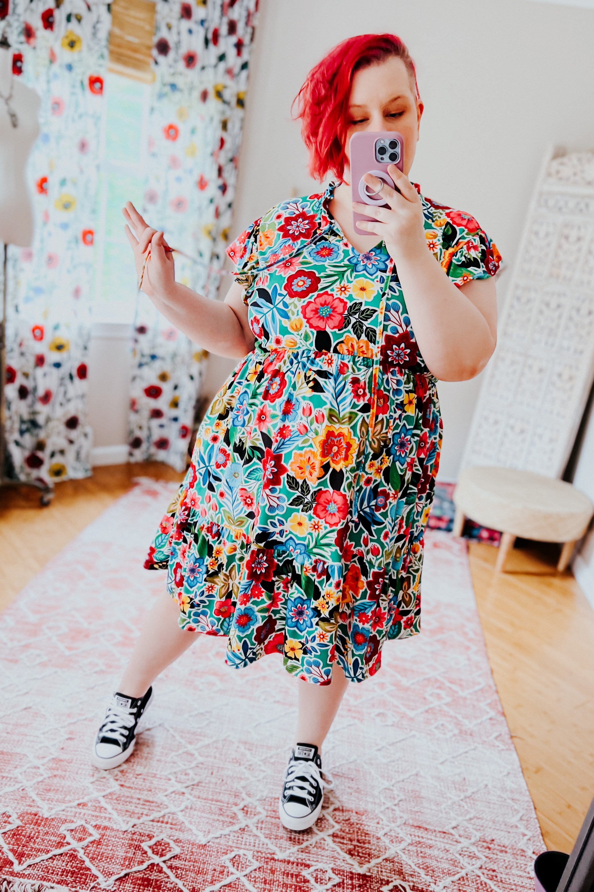 Equinox Ruffled Dress