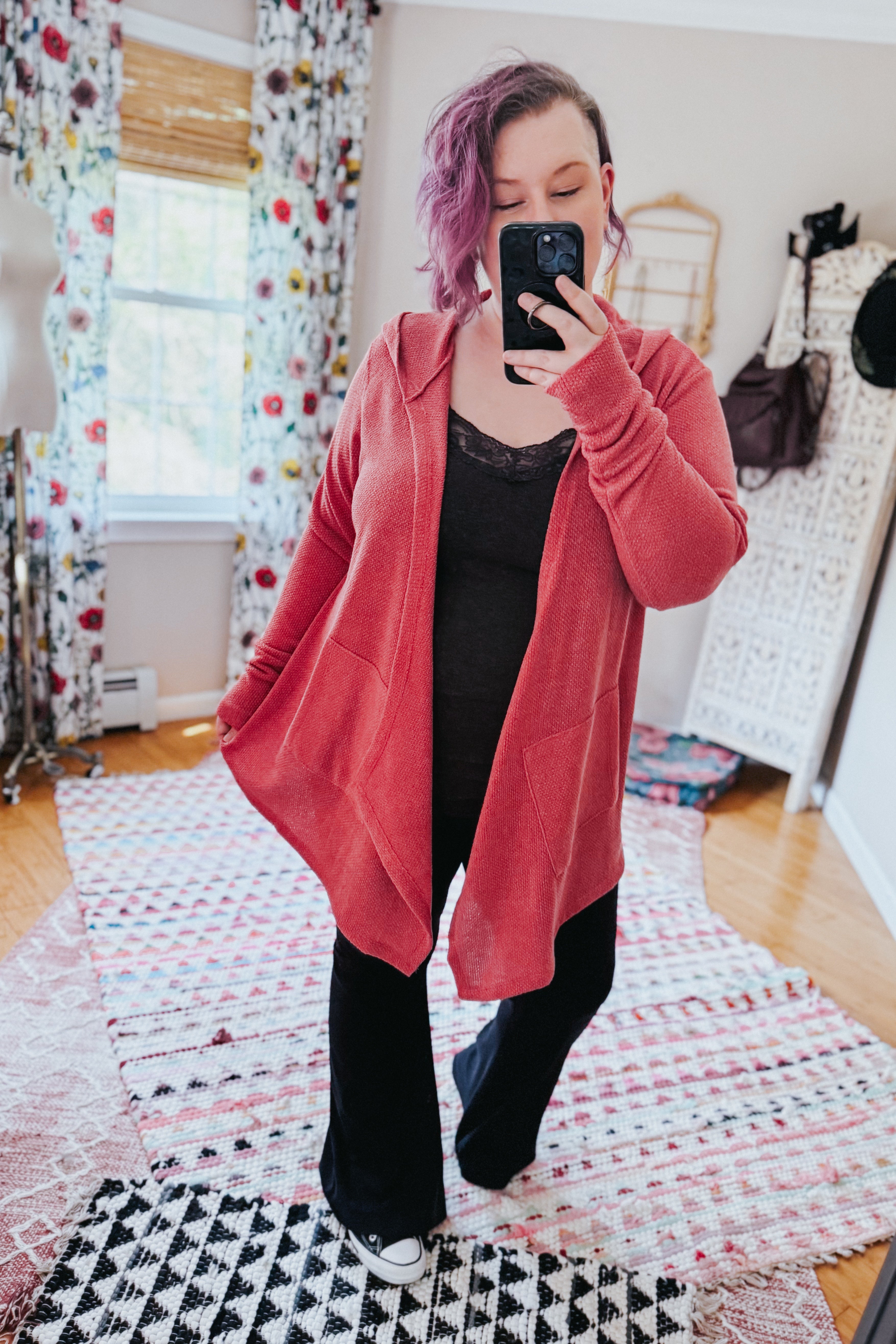 Chilling On A Sunday Light Cardigan Hoodie