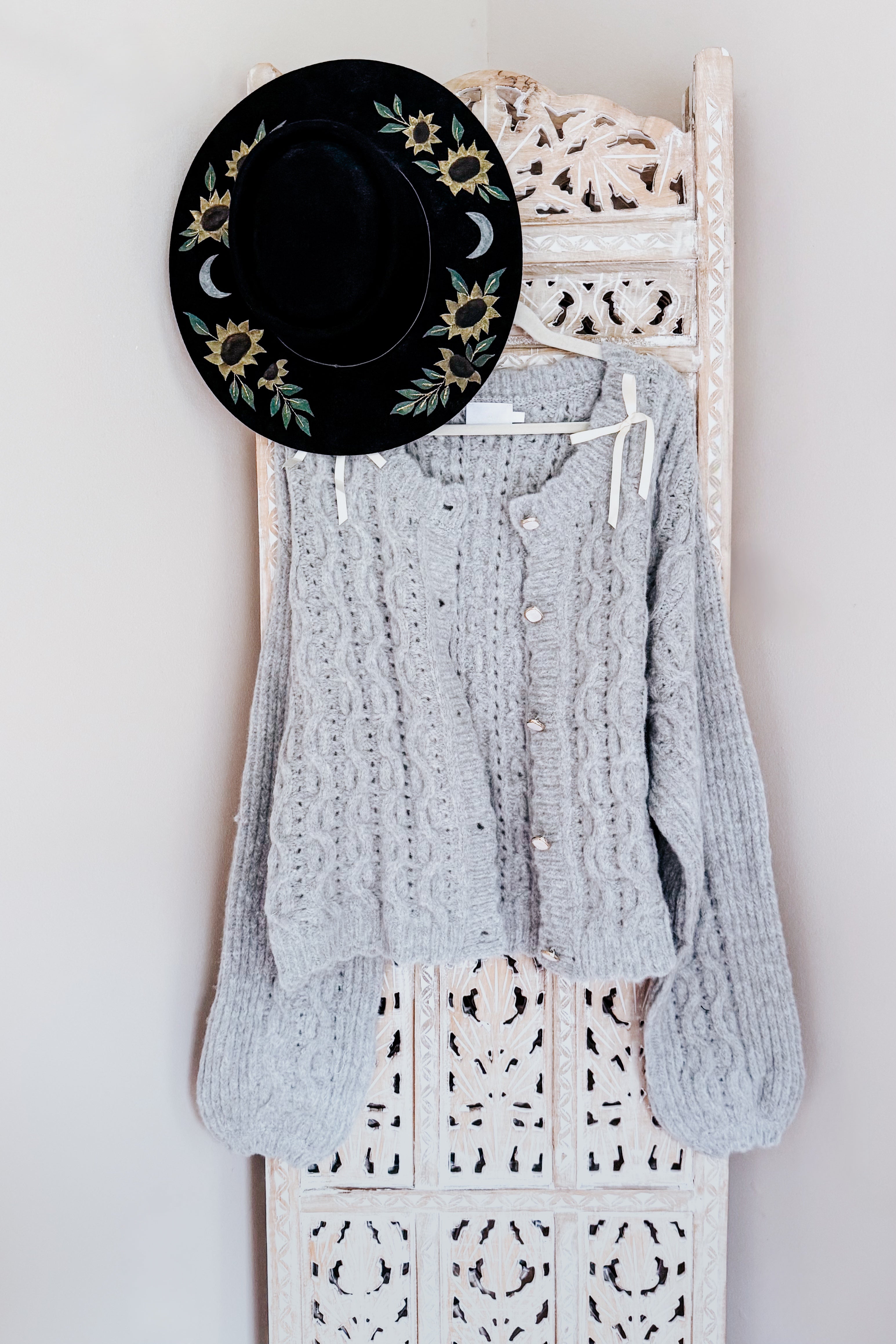 Winter Belle Button Down Sweater